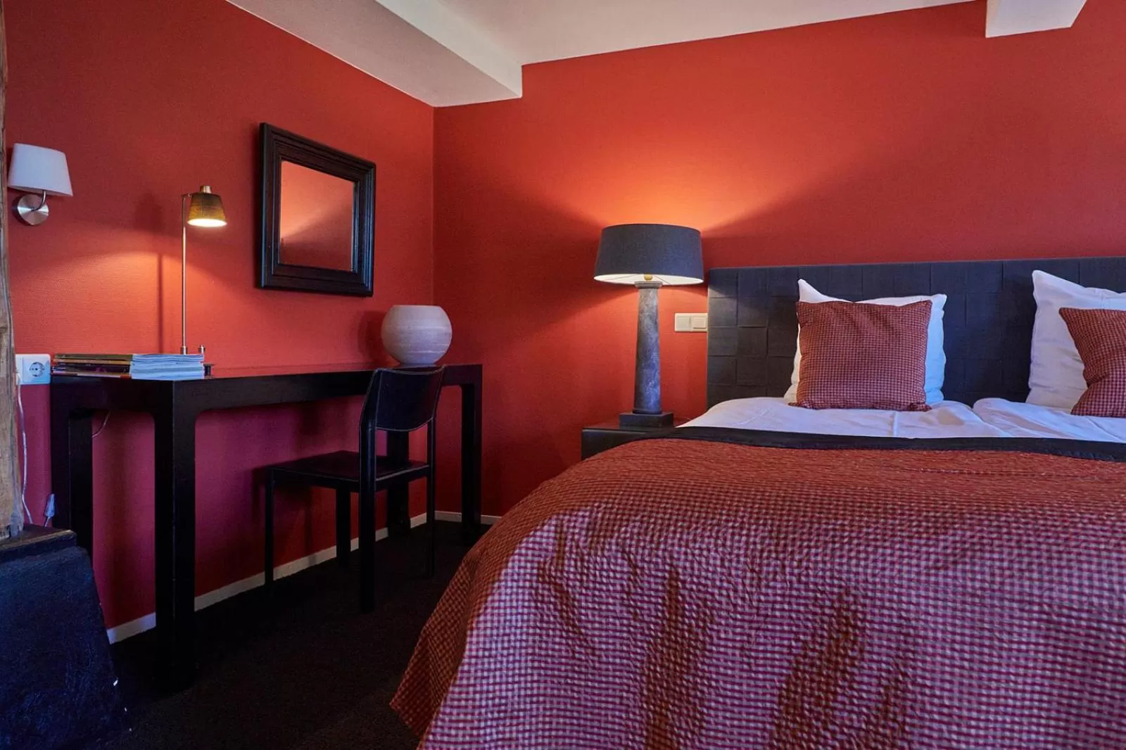 Decorative detail, Bed in B&B Hoeve de Haar