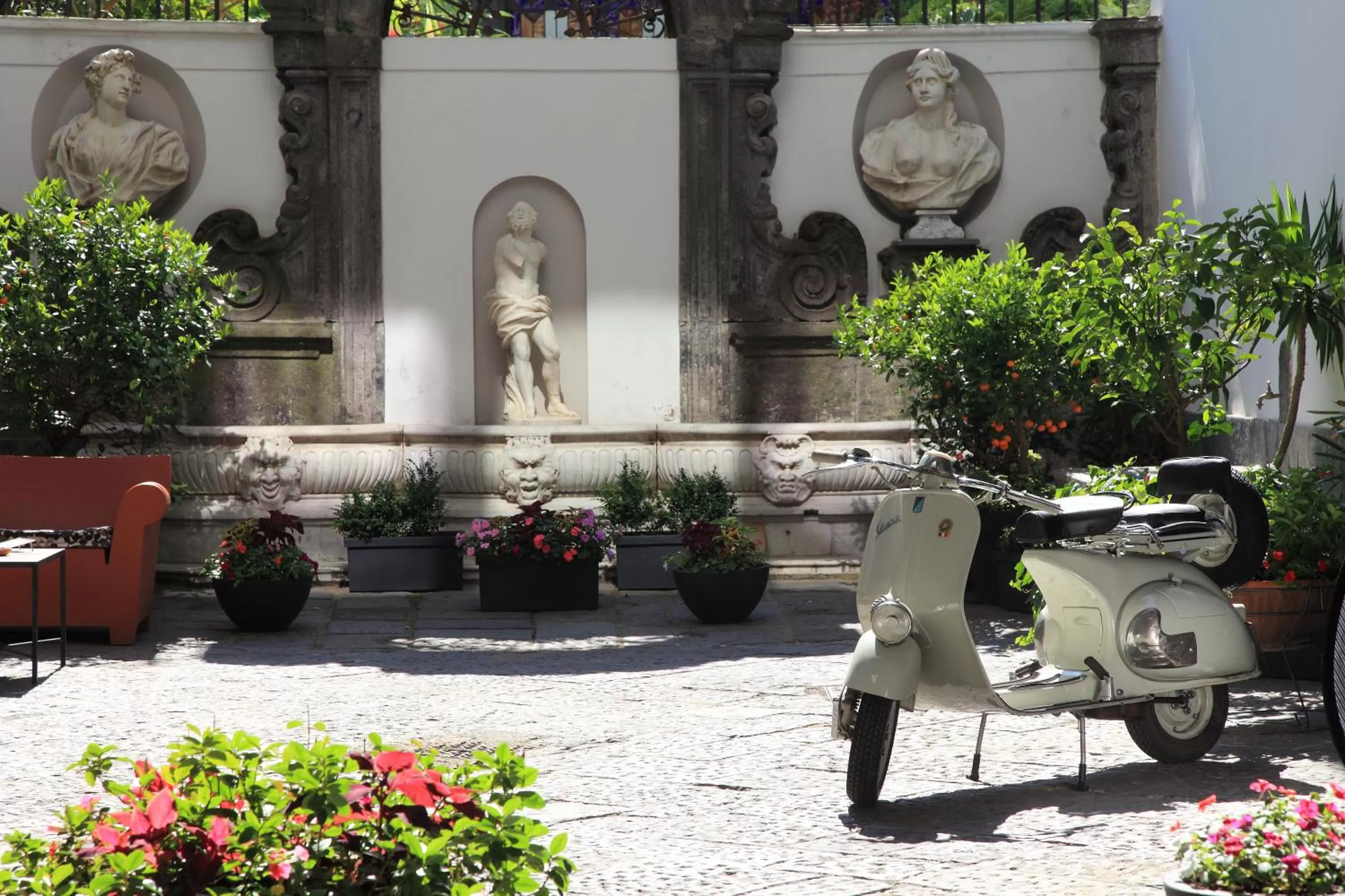 Garden in Hotel Piazza Bellini & Apartments