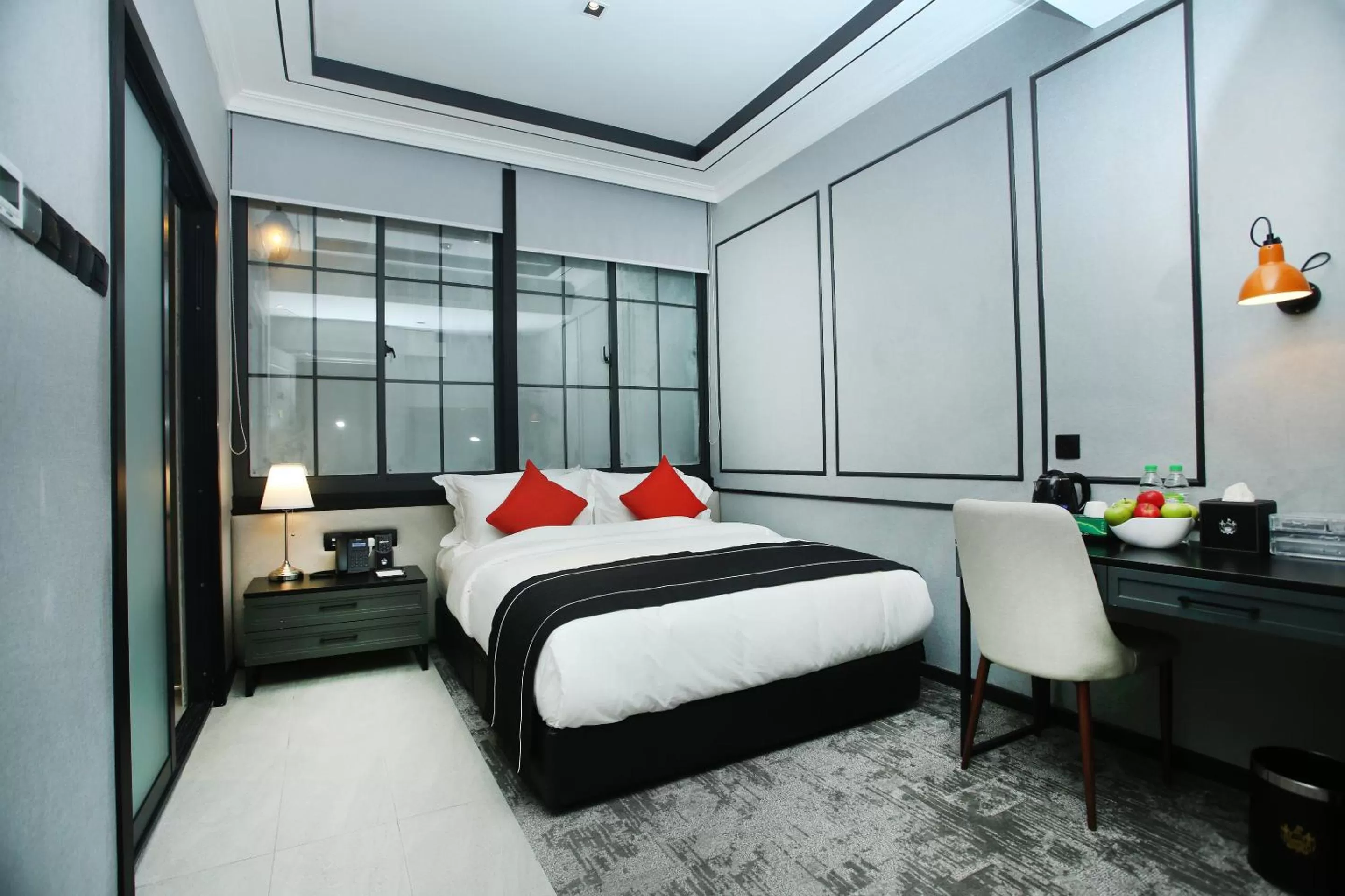 Bed in Stanton Hotel