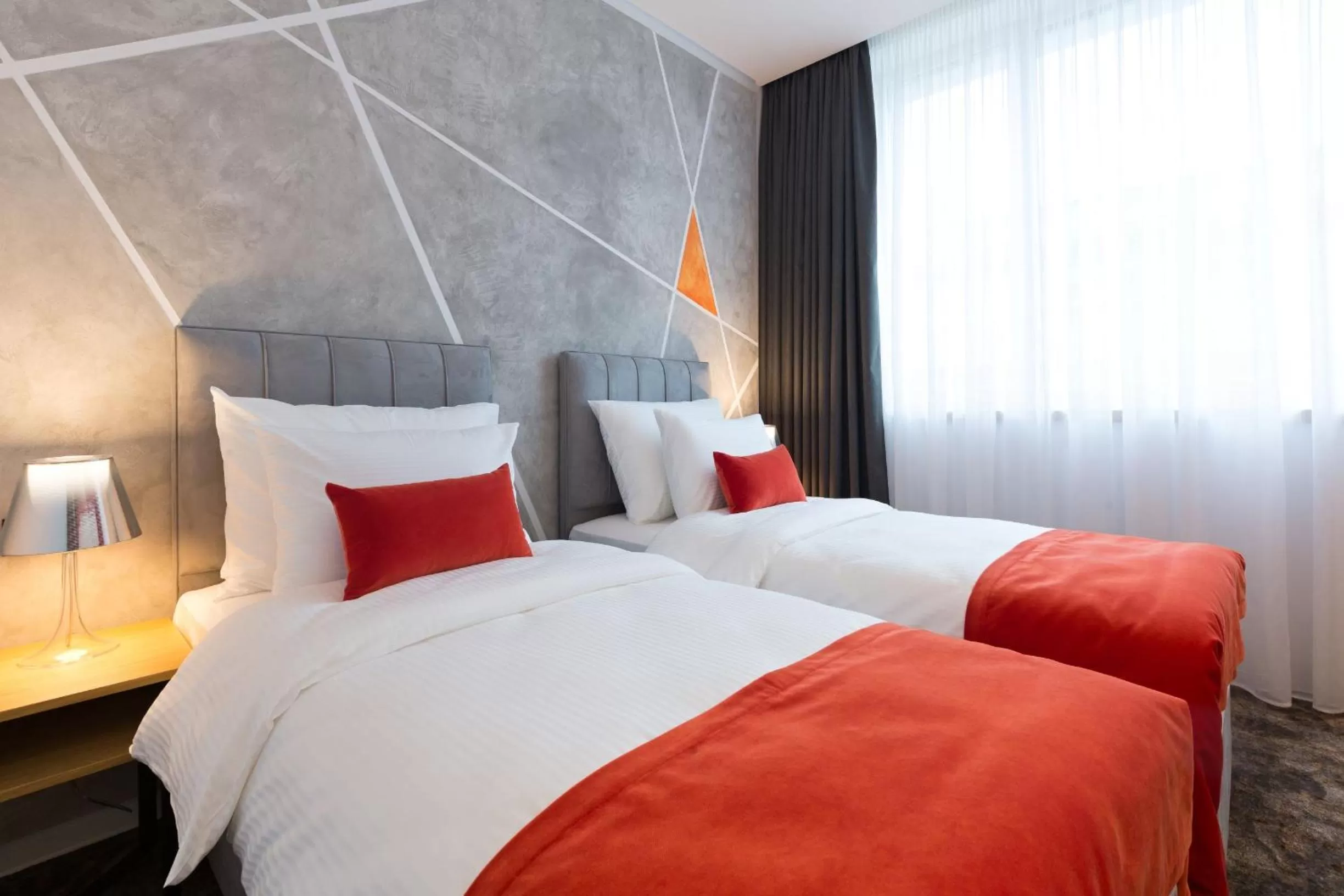 Bed in Boutique Hotel Museum