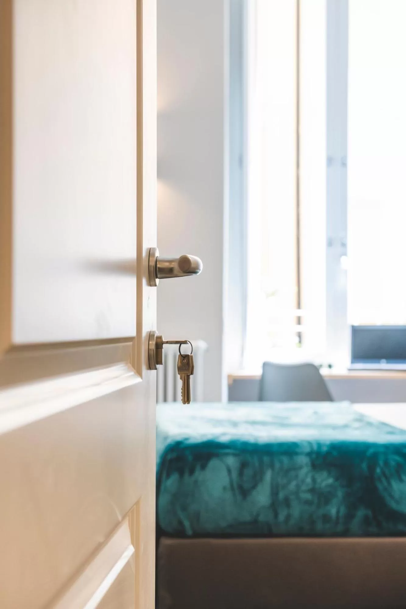 Decorative detail, Bed in Eccelso Hotel