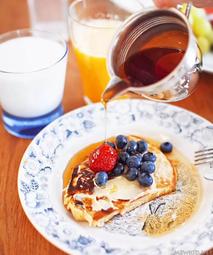 Food close-up in Det Lille Hotel