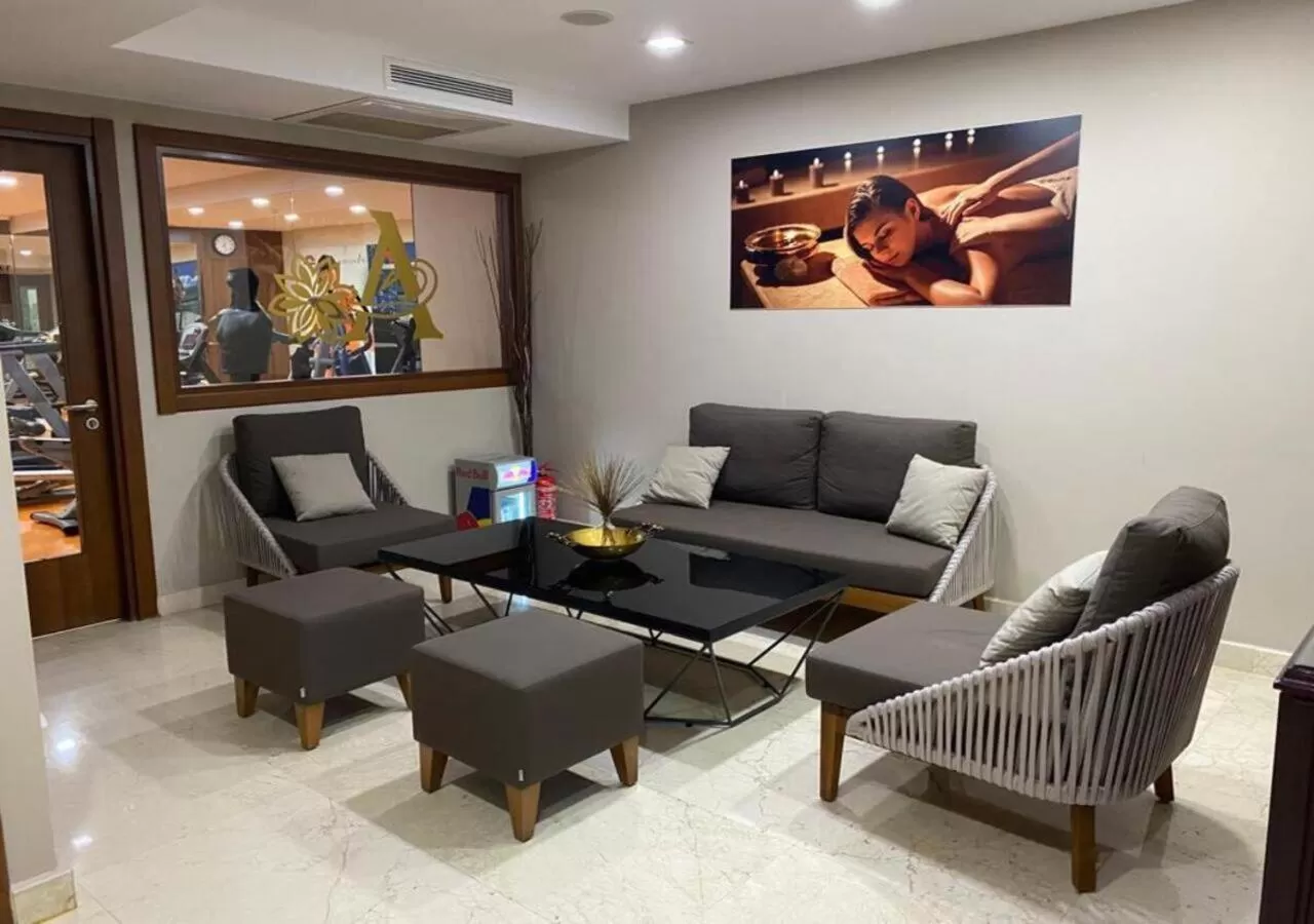 Lobby or reception in Aprilis Hotel - Special Category
