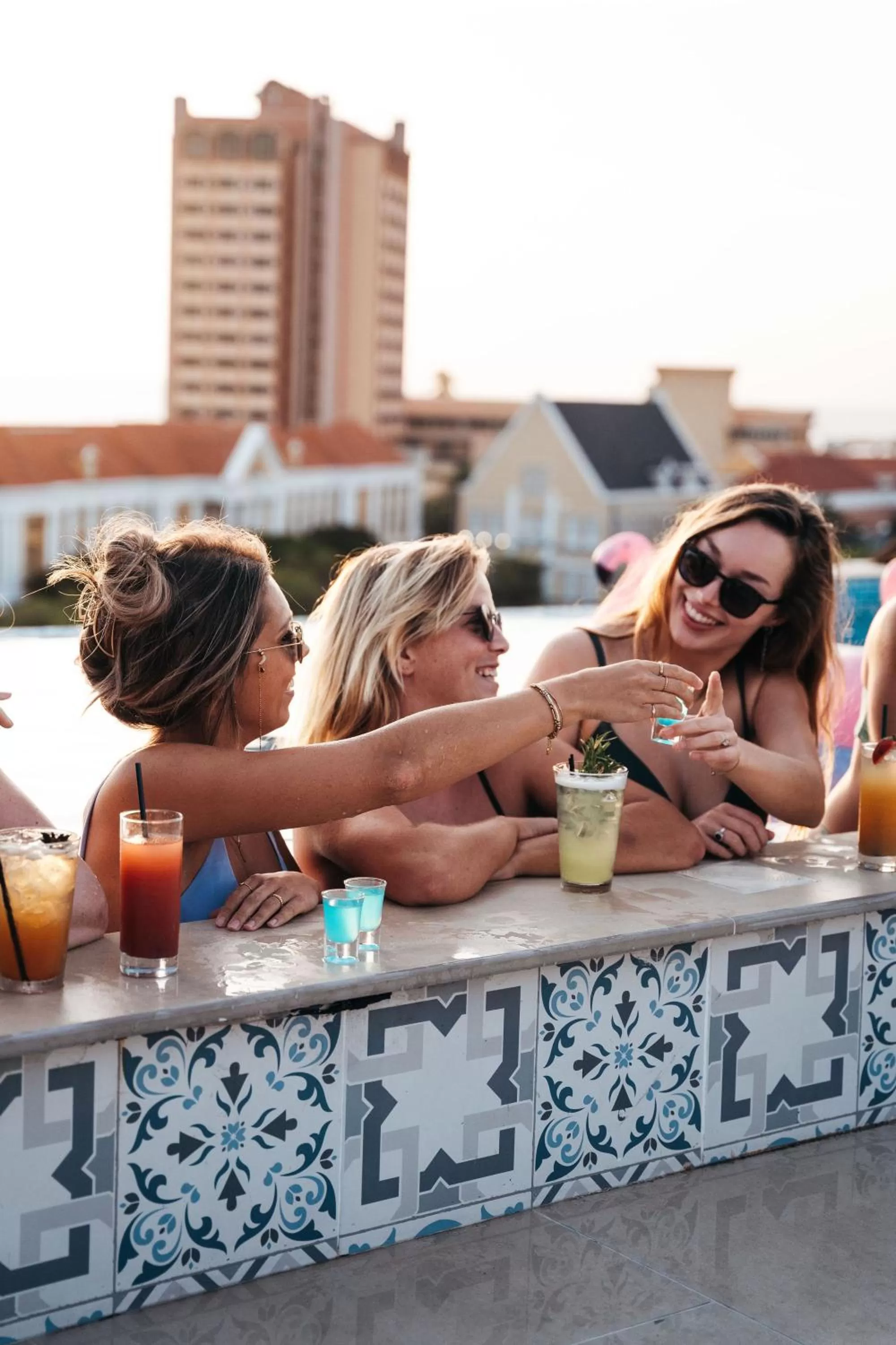 Guests in Elements Hotel & Shops Curaçao