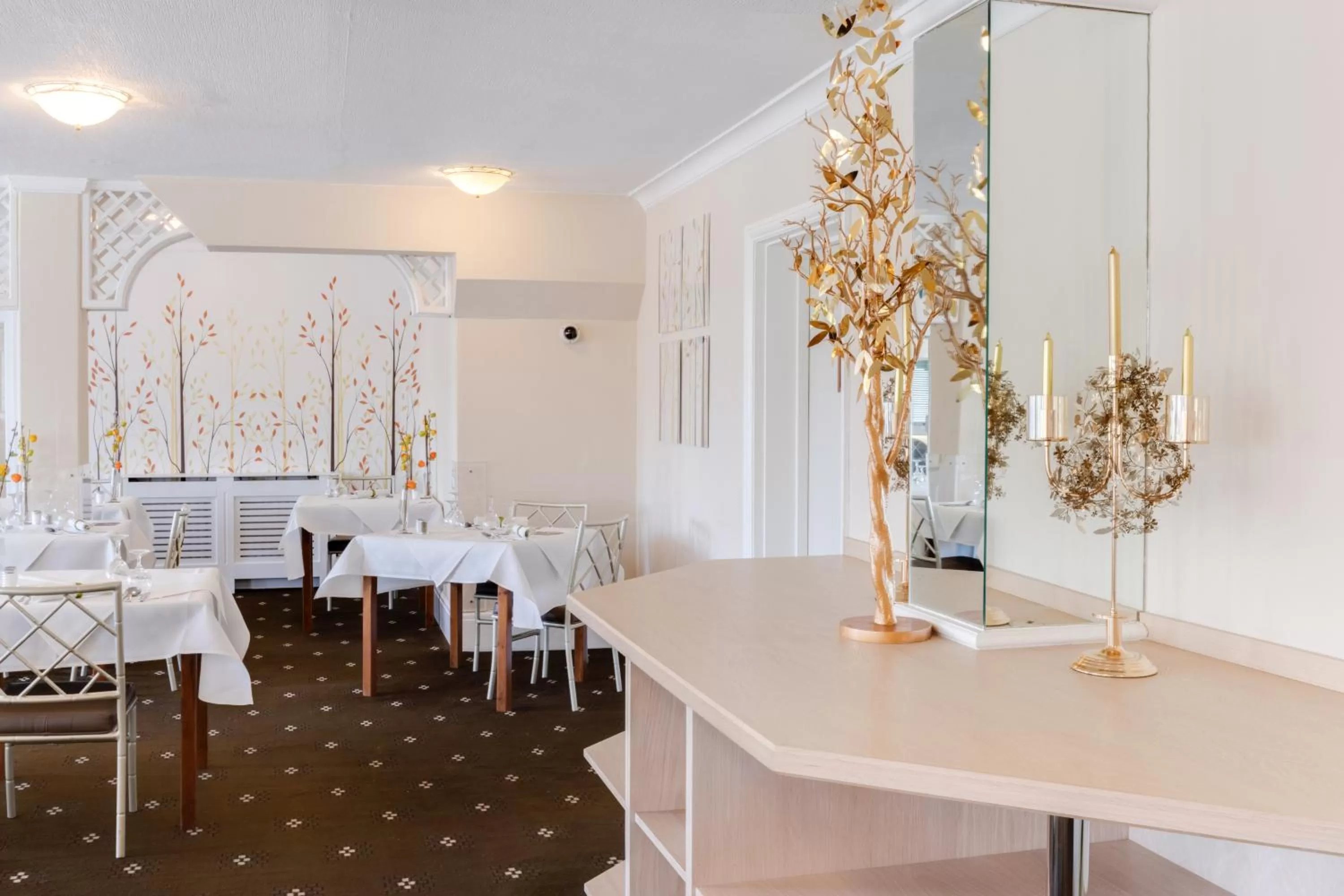 Restaurant/places to eat in Park Manor Hotel