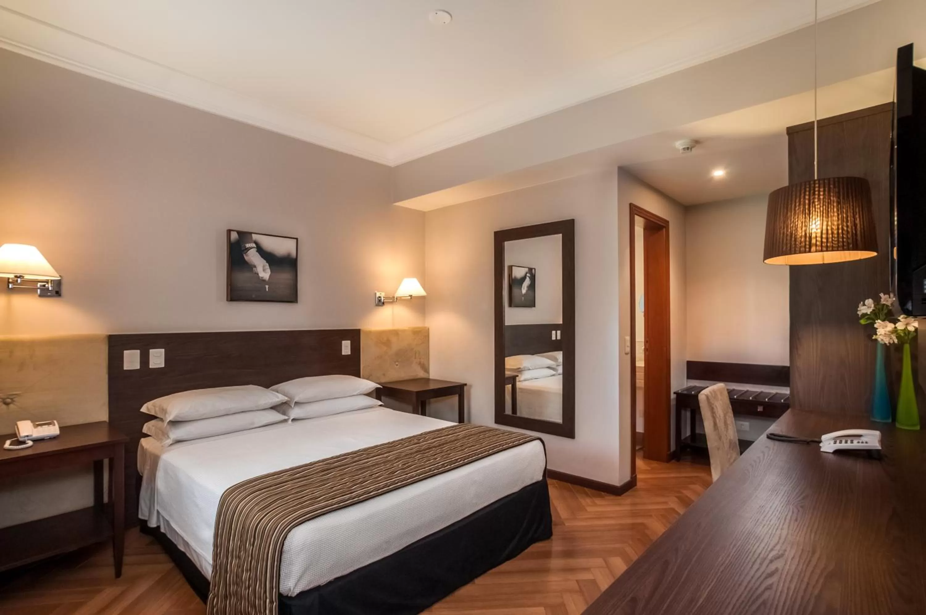 Bedroom, Bed in Wish Foz do Iguaçu