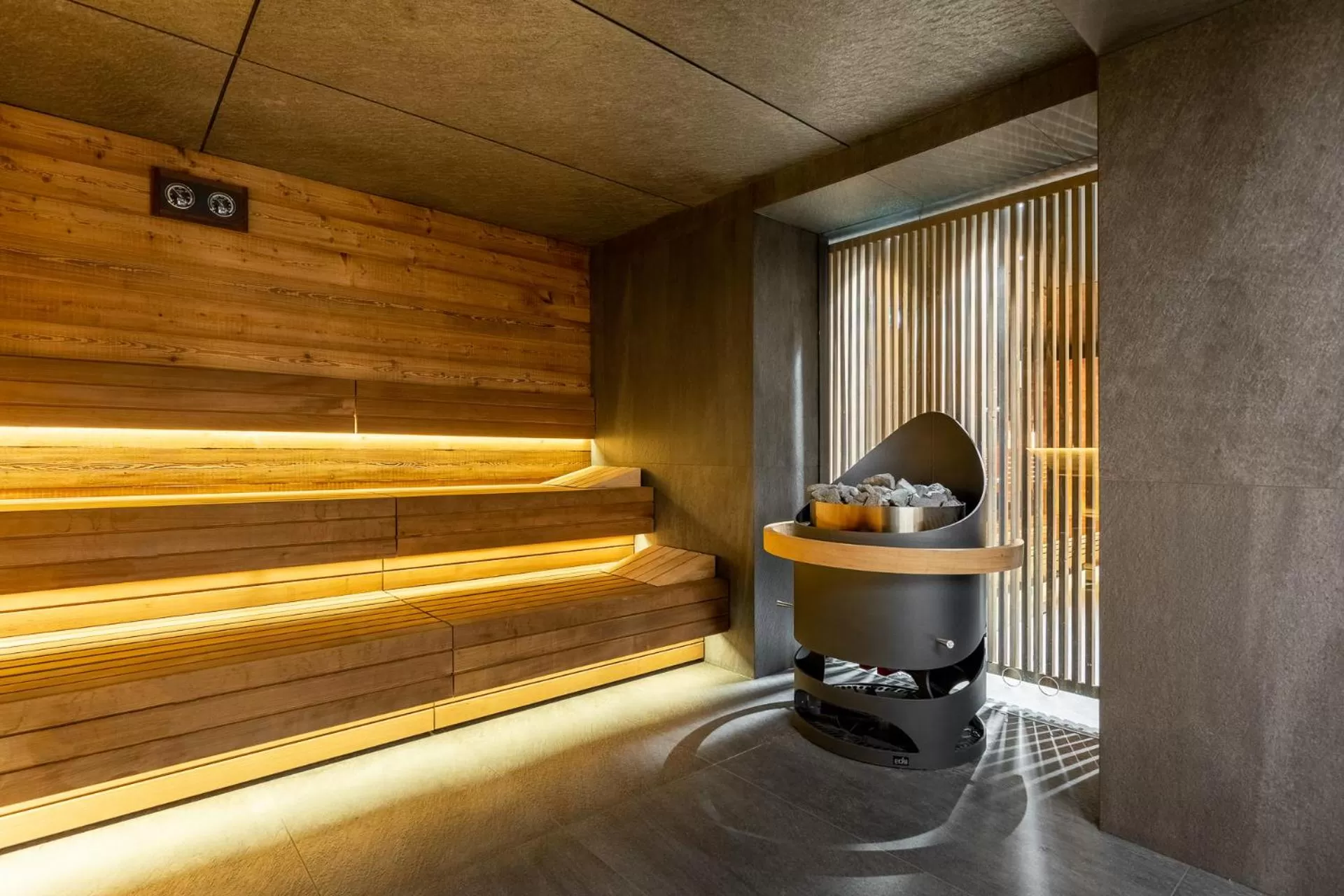 Sauna in Hotel META Resort & Vine SPA