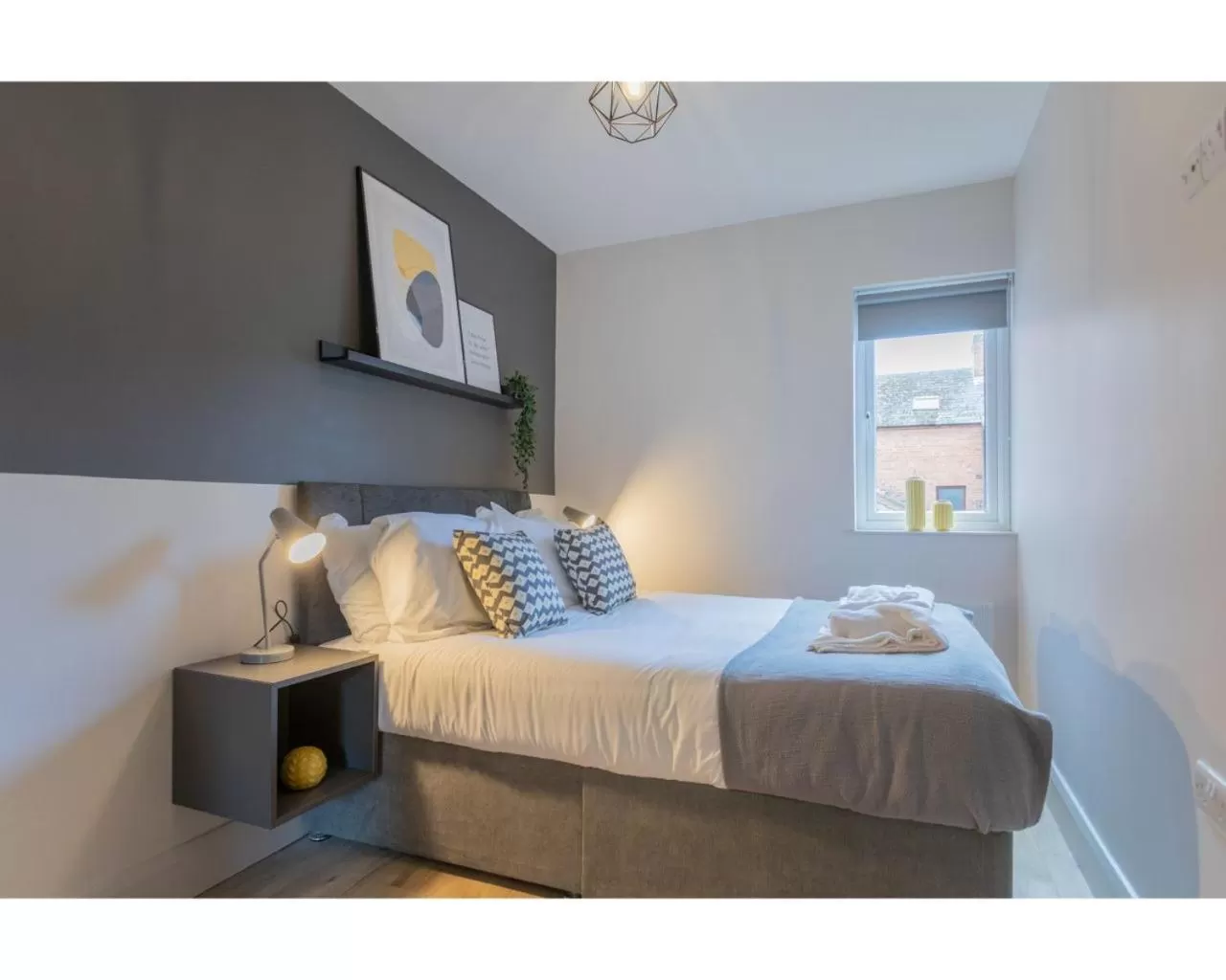 Bedroom in Central Belfast Apartments Camden Street