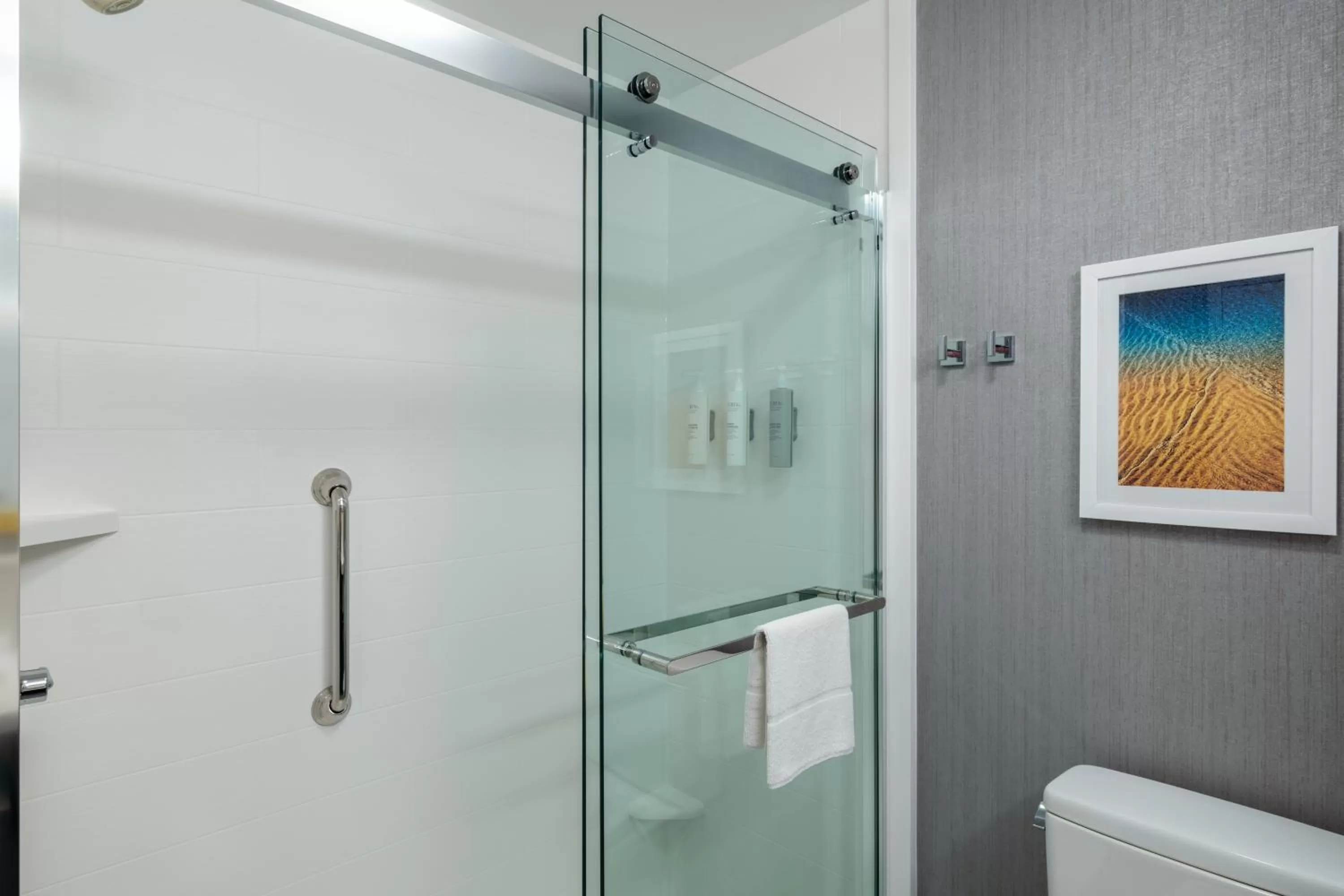 Shower in Hampton Inn & Suites Agoura Hills