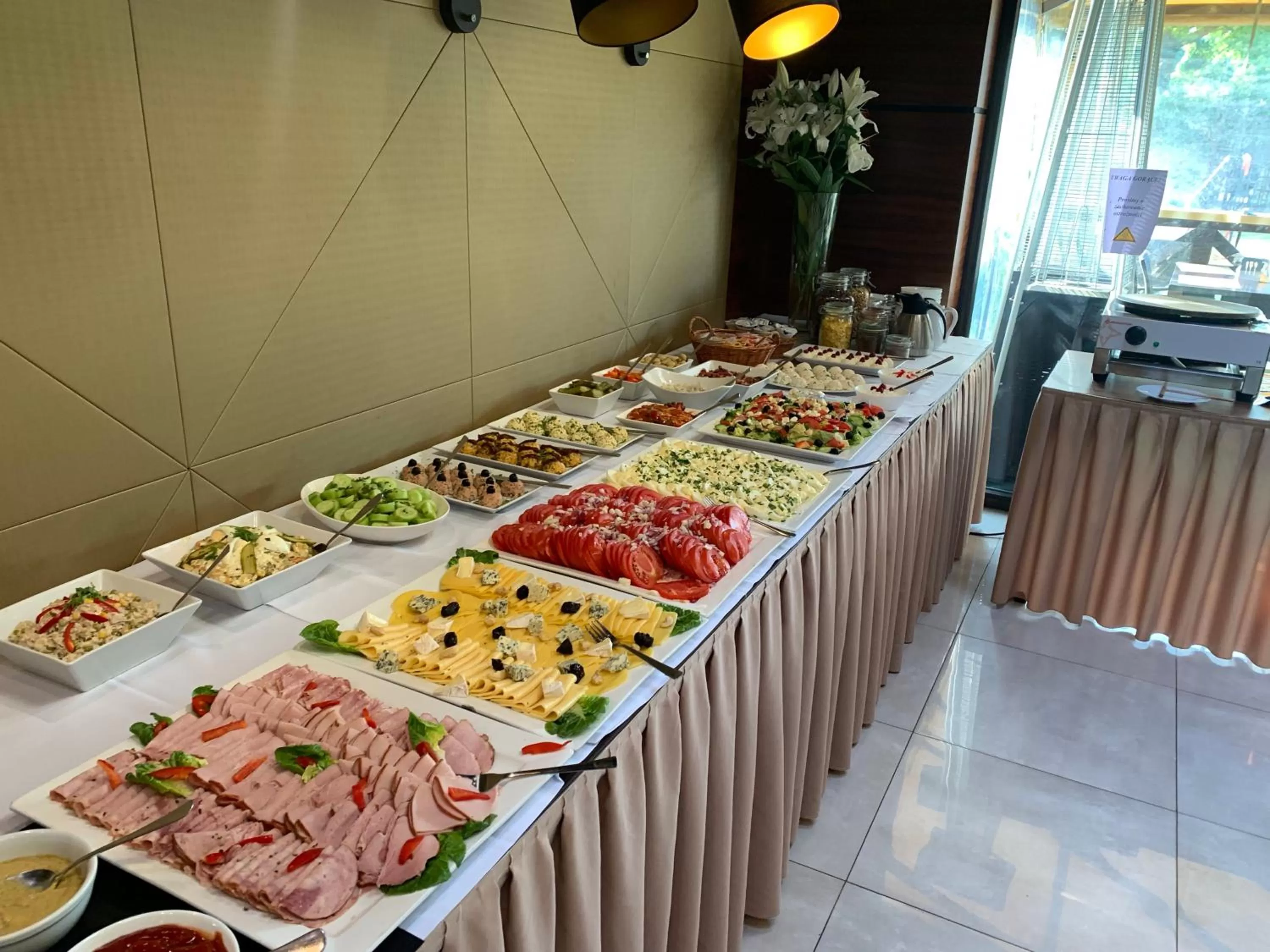 Food and drinks in Hotel Santa Monica