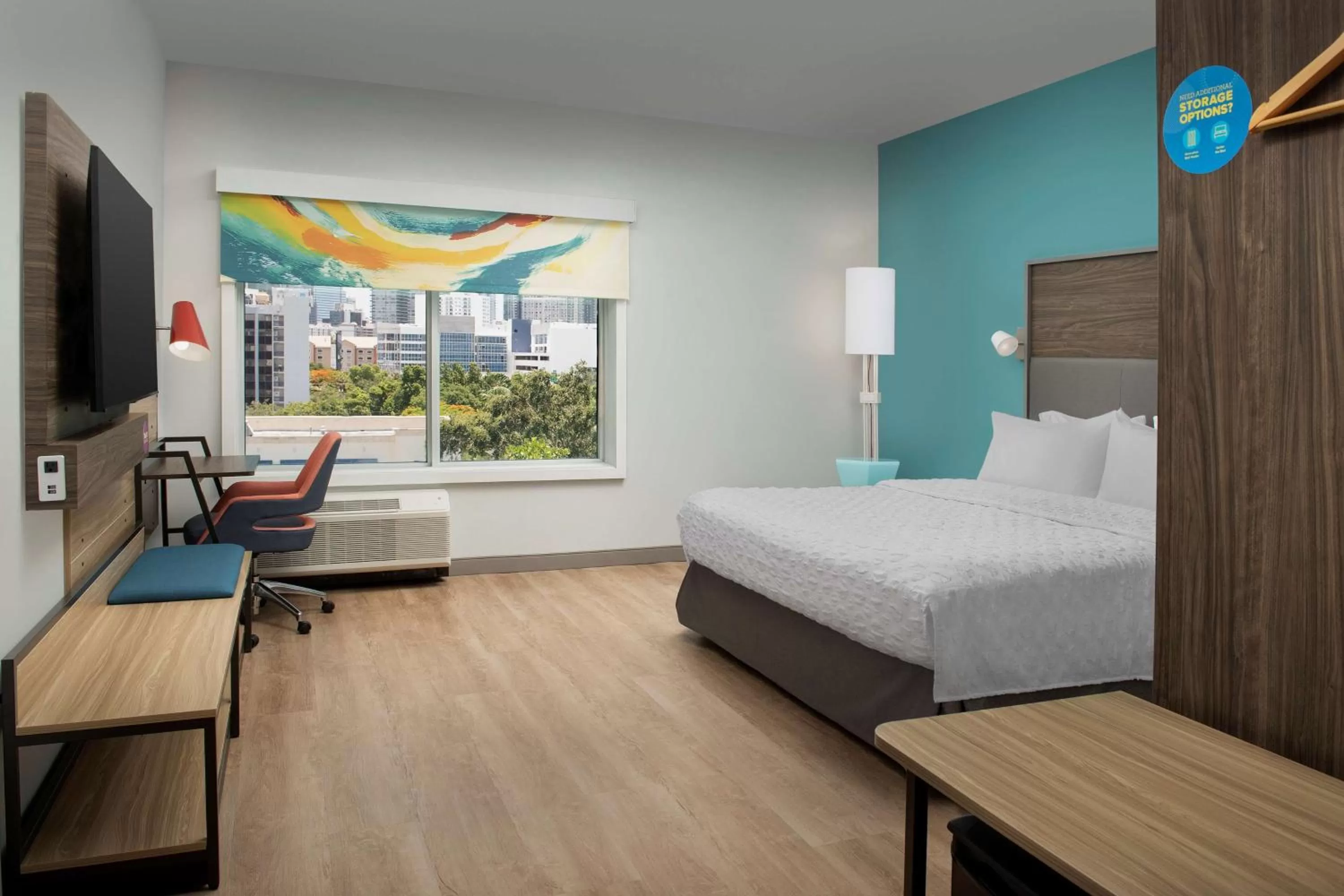 Bedroom, Bed in Tru By Hilton Miami West Brickell