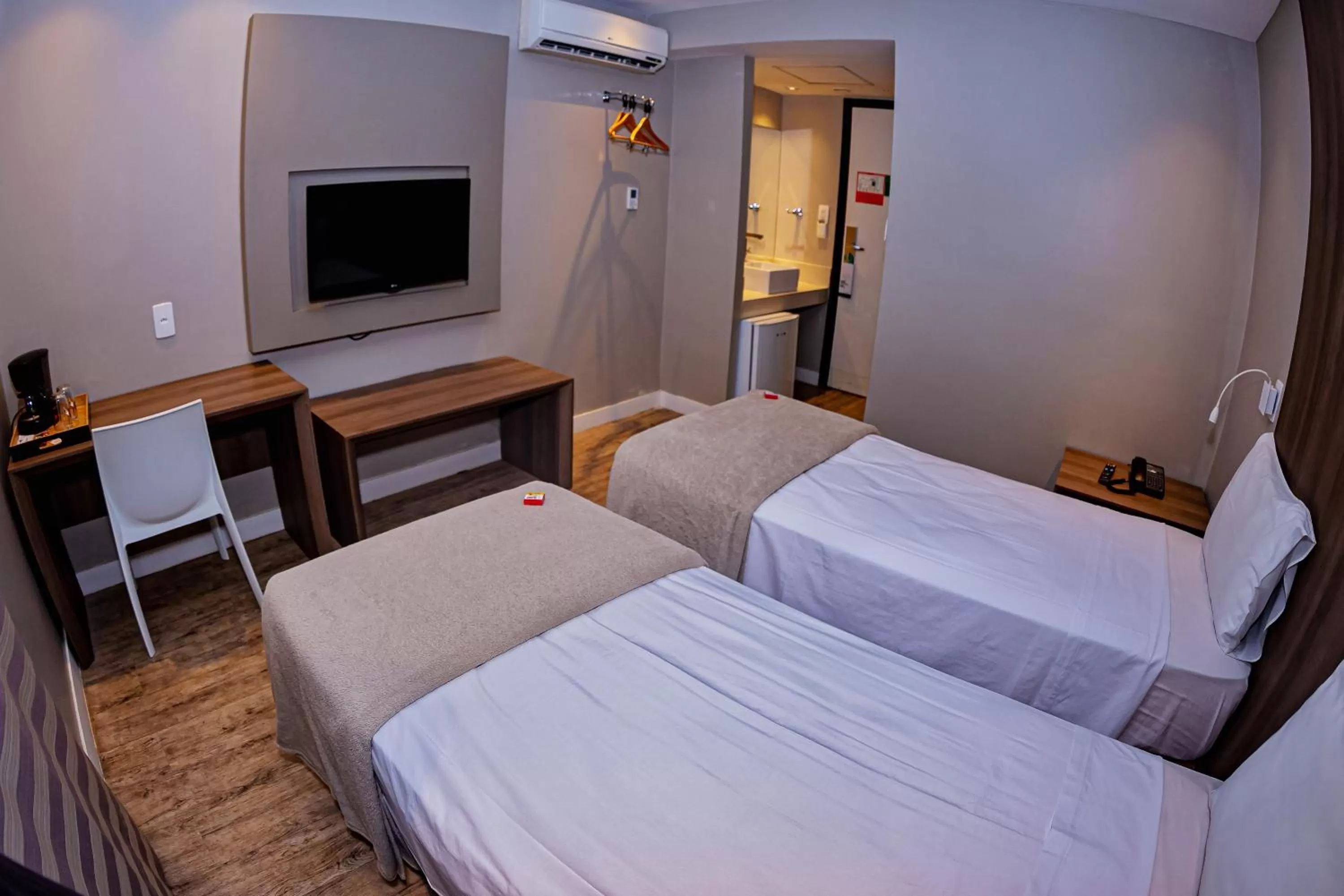 Photo of the whole room, Bed in The Hotel