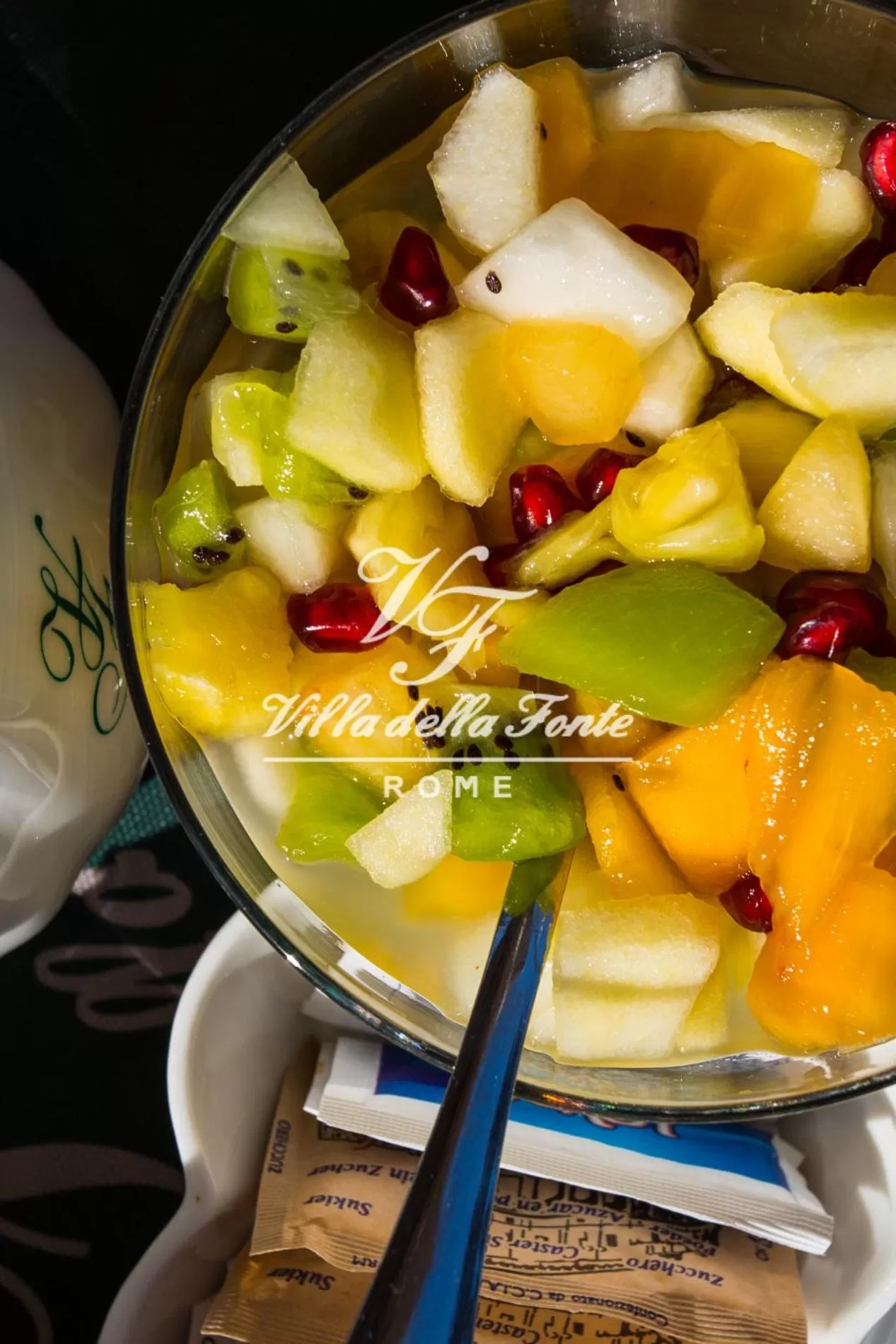 Buffet breakfast in Villa della Fonte