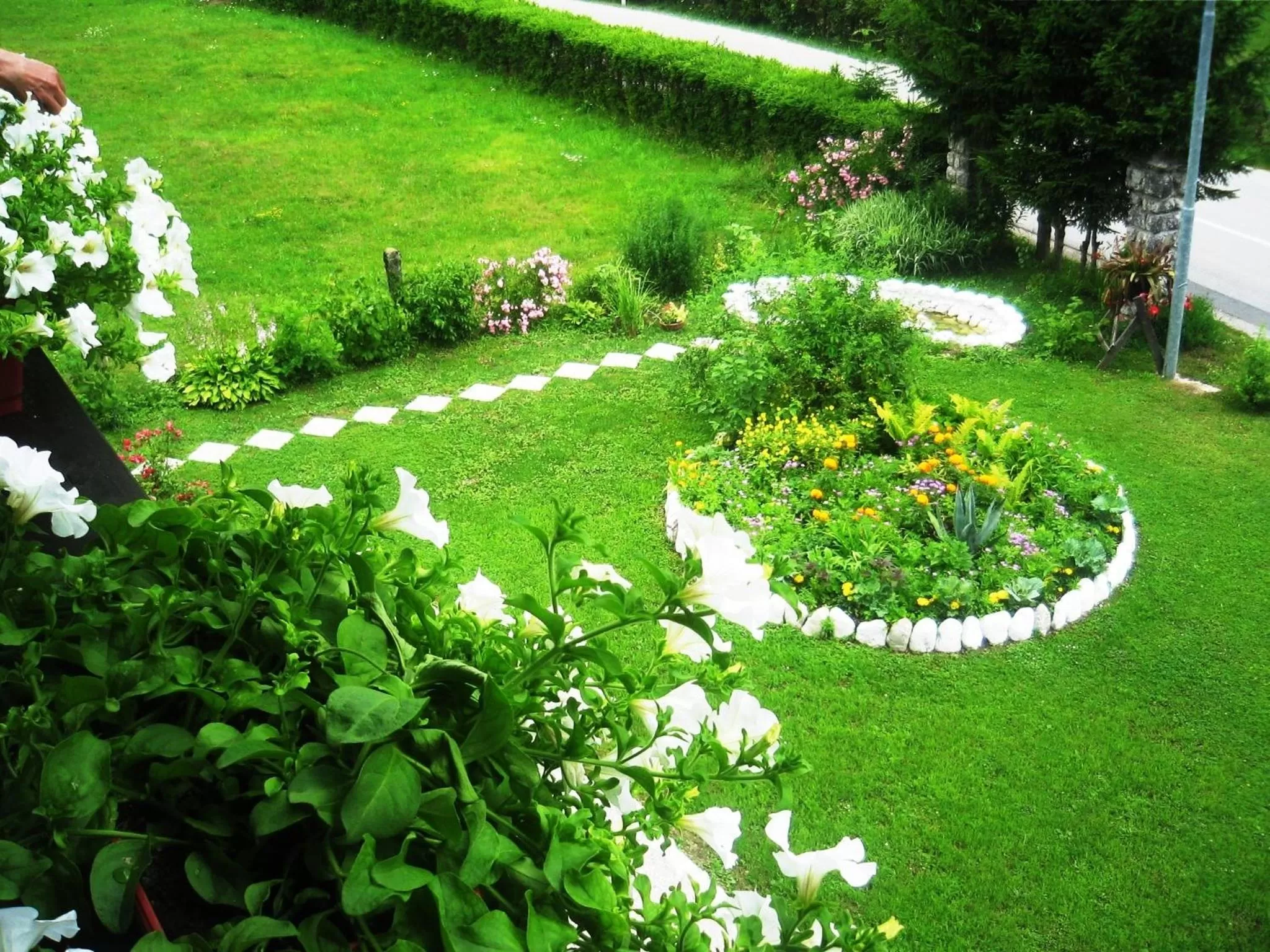 Garden view, Garden in Sobe Ćuskić
