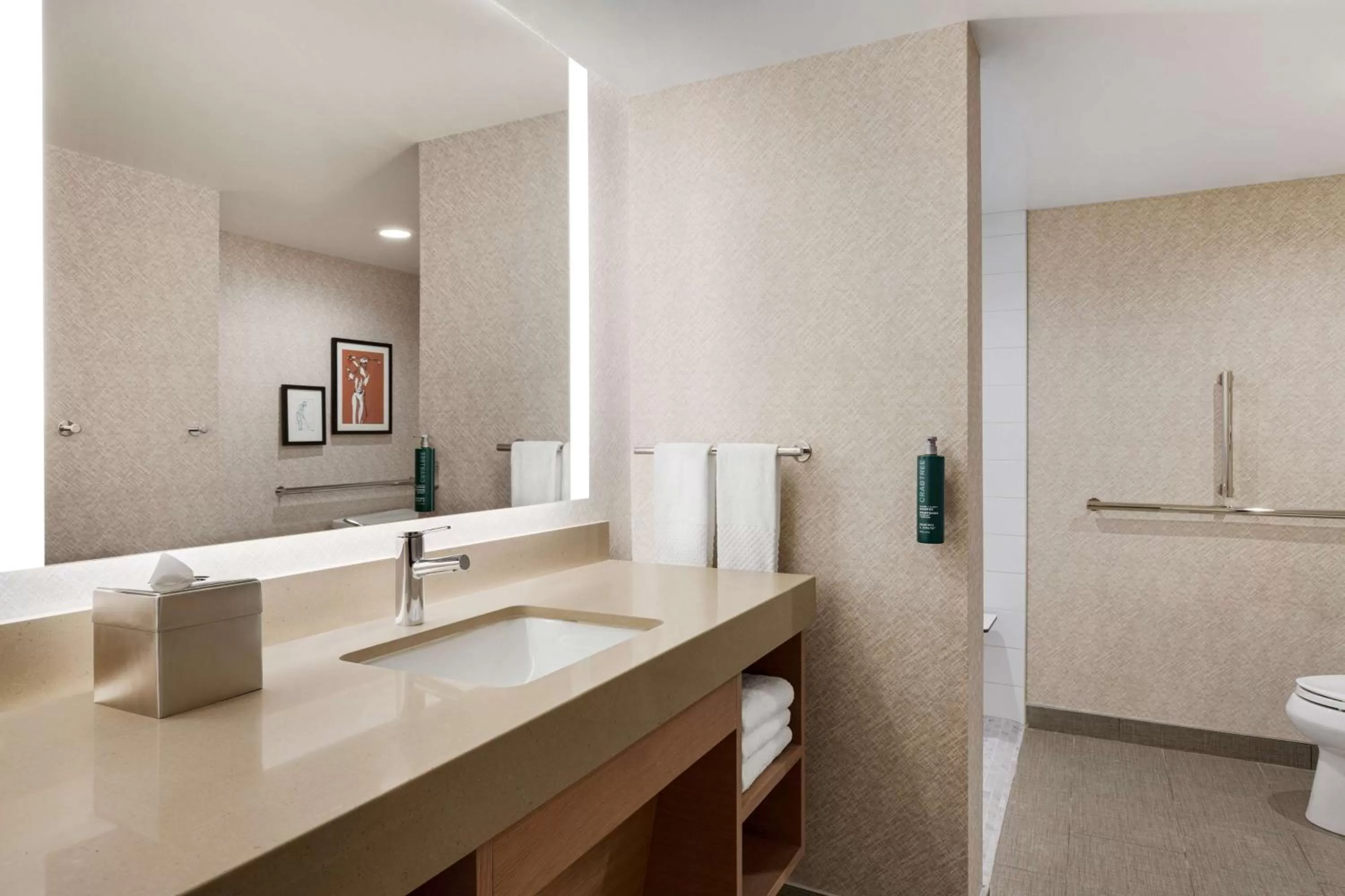 Bathroom in Doubletree By Hilton Columbus Dublin