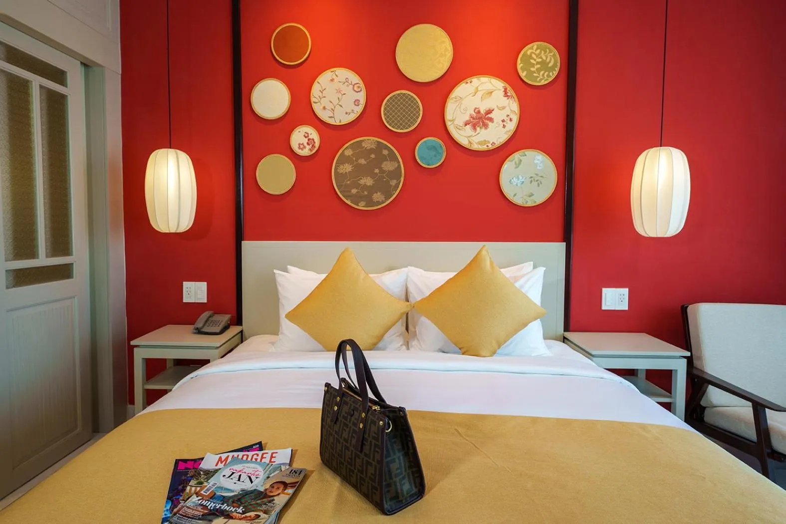 Bed in Cozy An Boutique Hotel Hoian