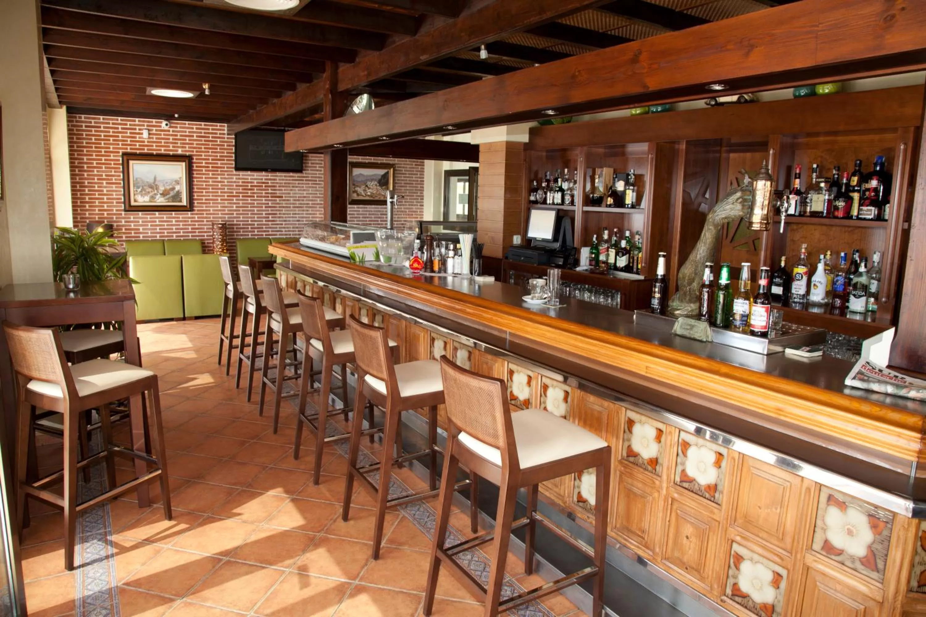 Alcoholic drinks in Hotel Tarik