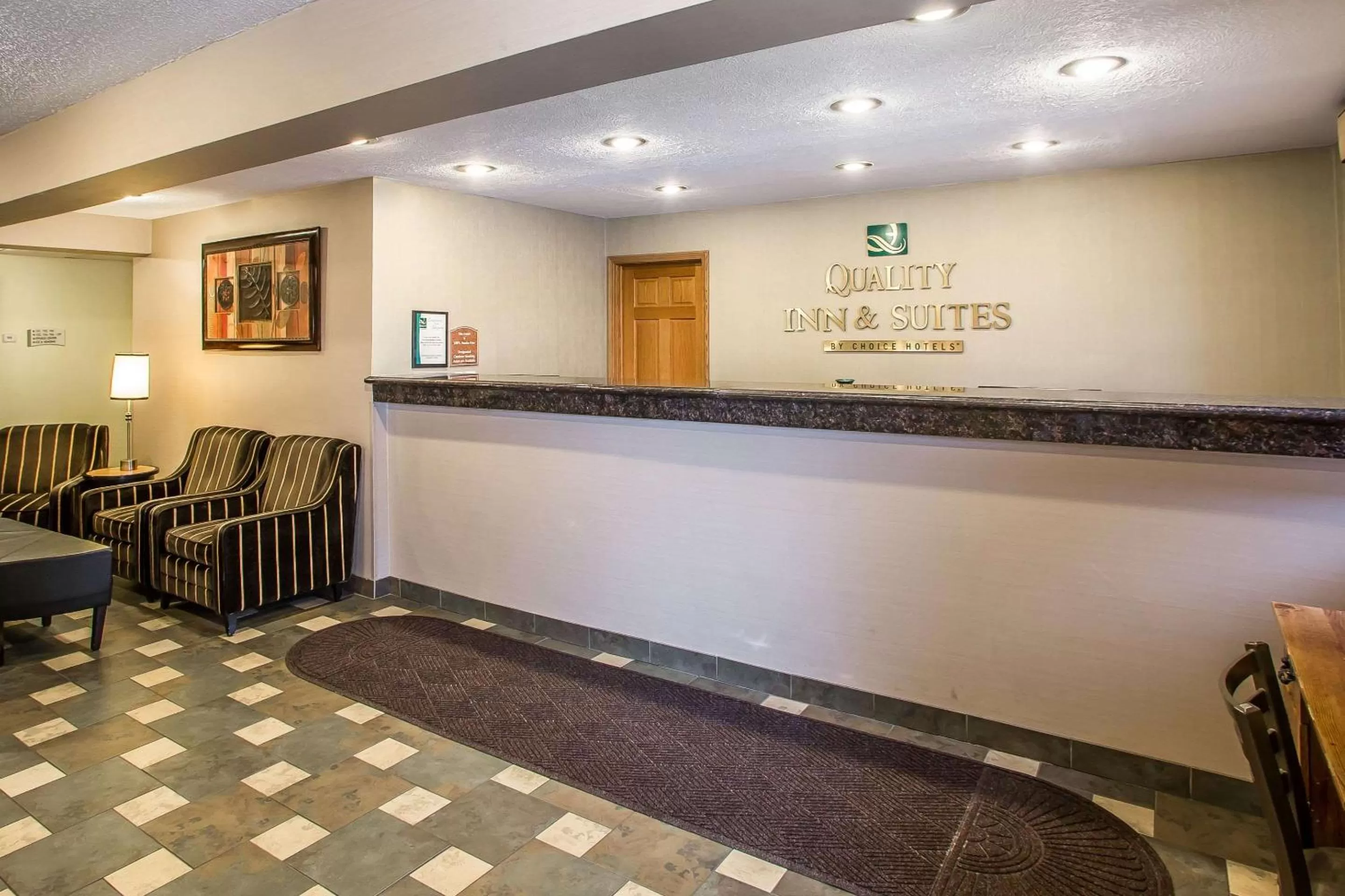 Lobby or reception in Quality Inn & Suites Marinette