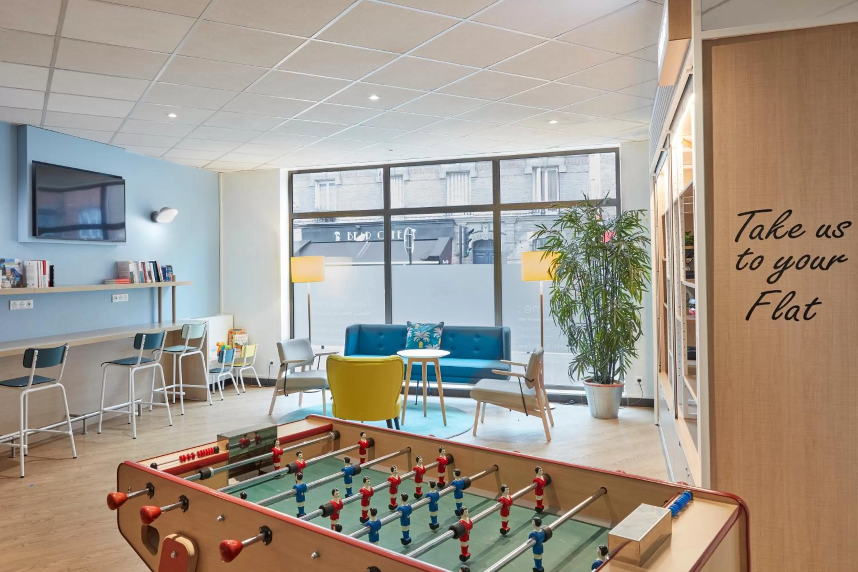 Game Room in Aparthotel Adagio Access Paris Quai d'Ivry