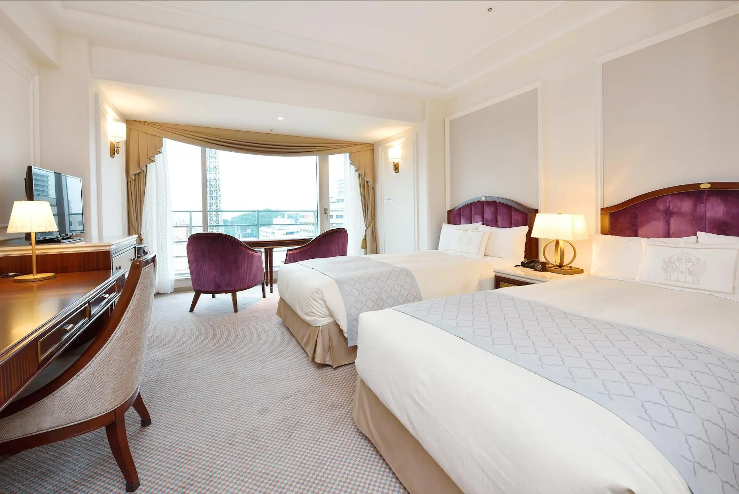 Bedroom, Bed in Hotel New Grand