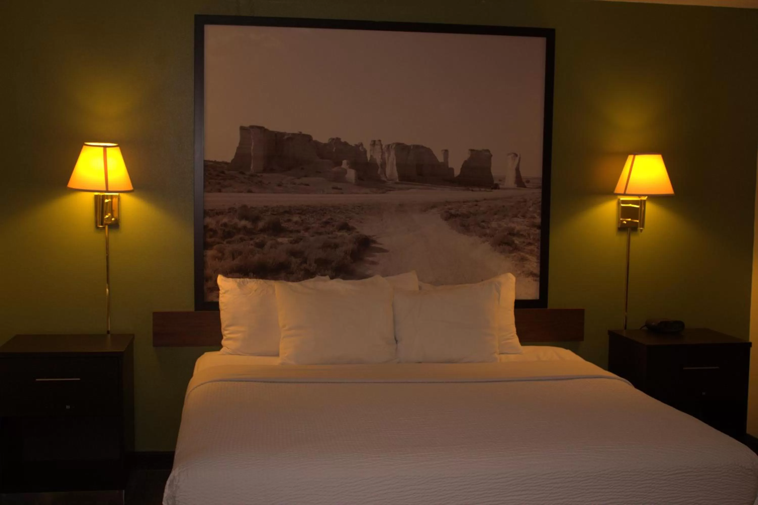 Bed in Super 8 by Wyndham Colby