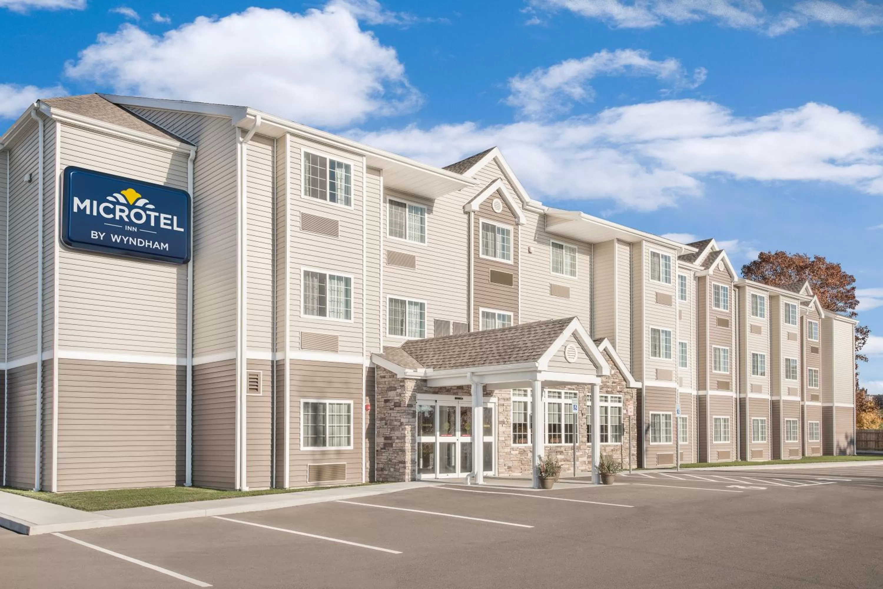 Property building in Microtel Inn & Suites by Wyndham Binghamton