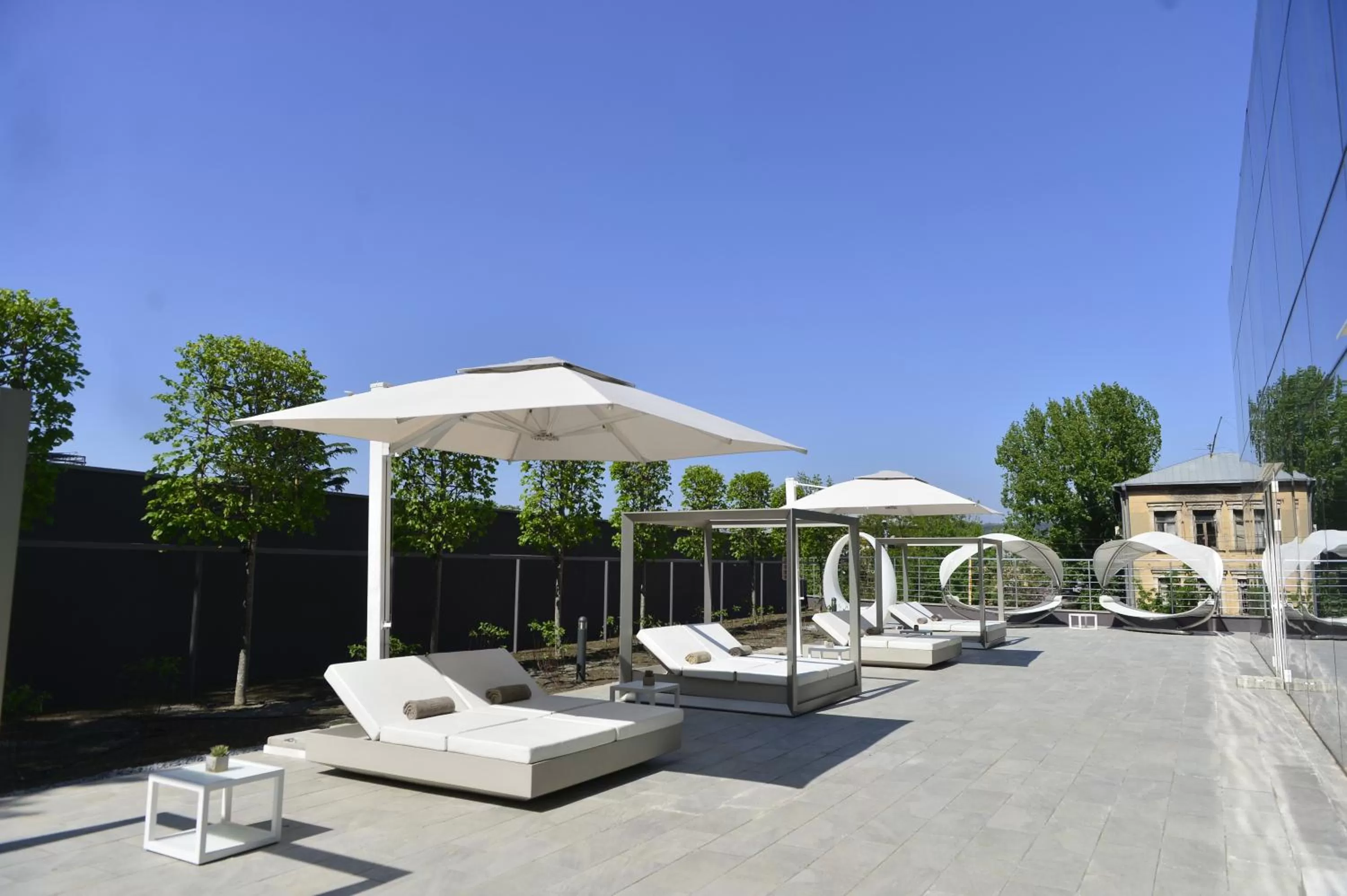 Garden in The Biltmore Tbilisi Hotel