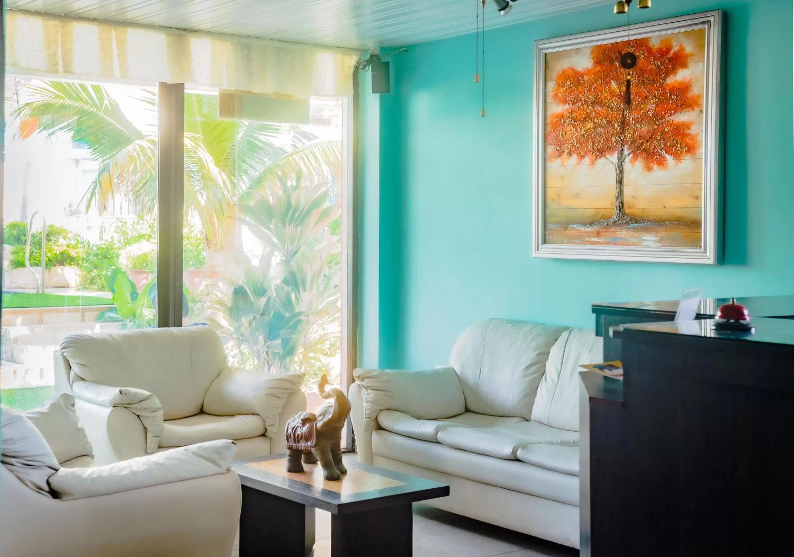 Seating Area in Hostal Antares