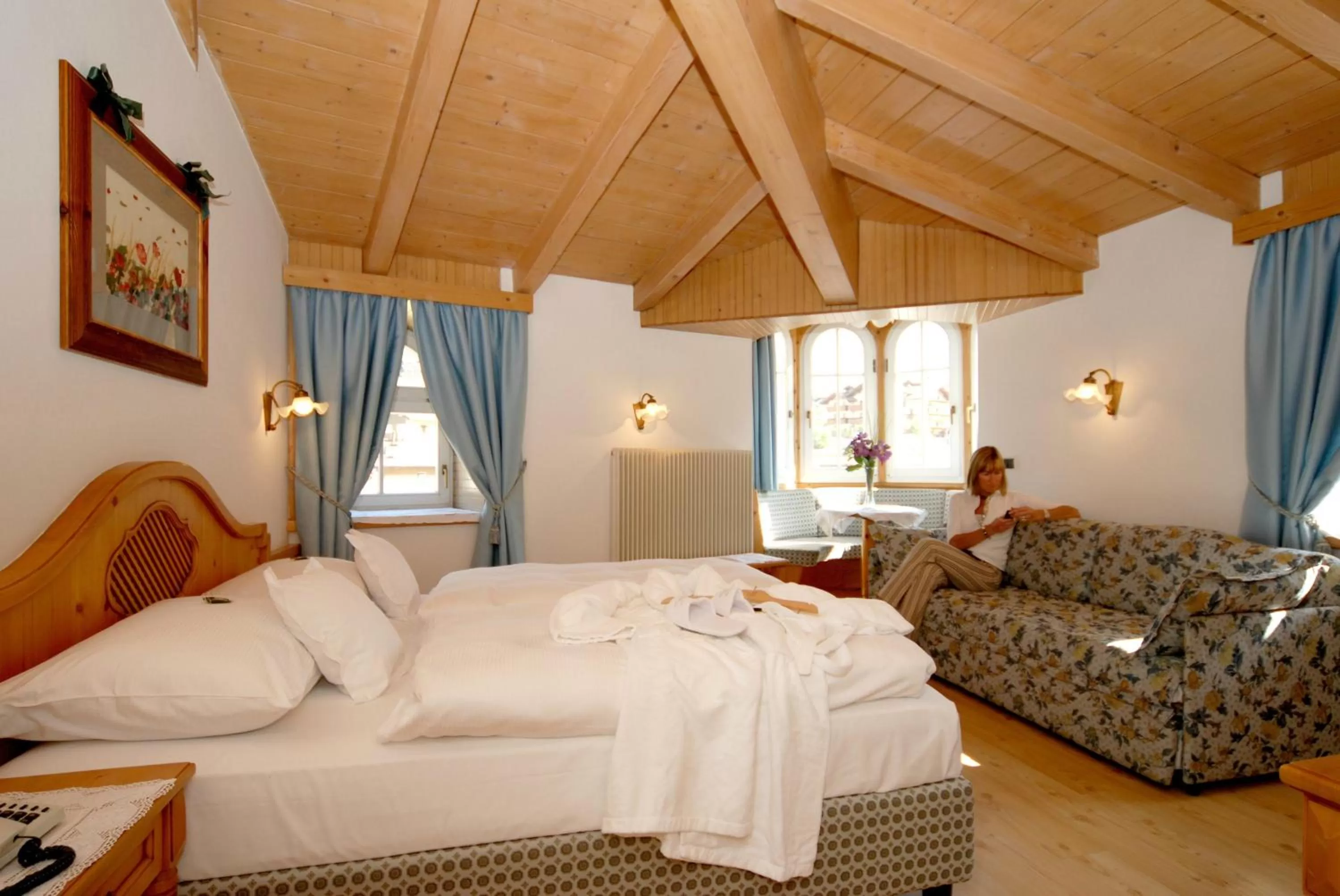 Bed in Central Hotel