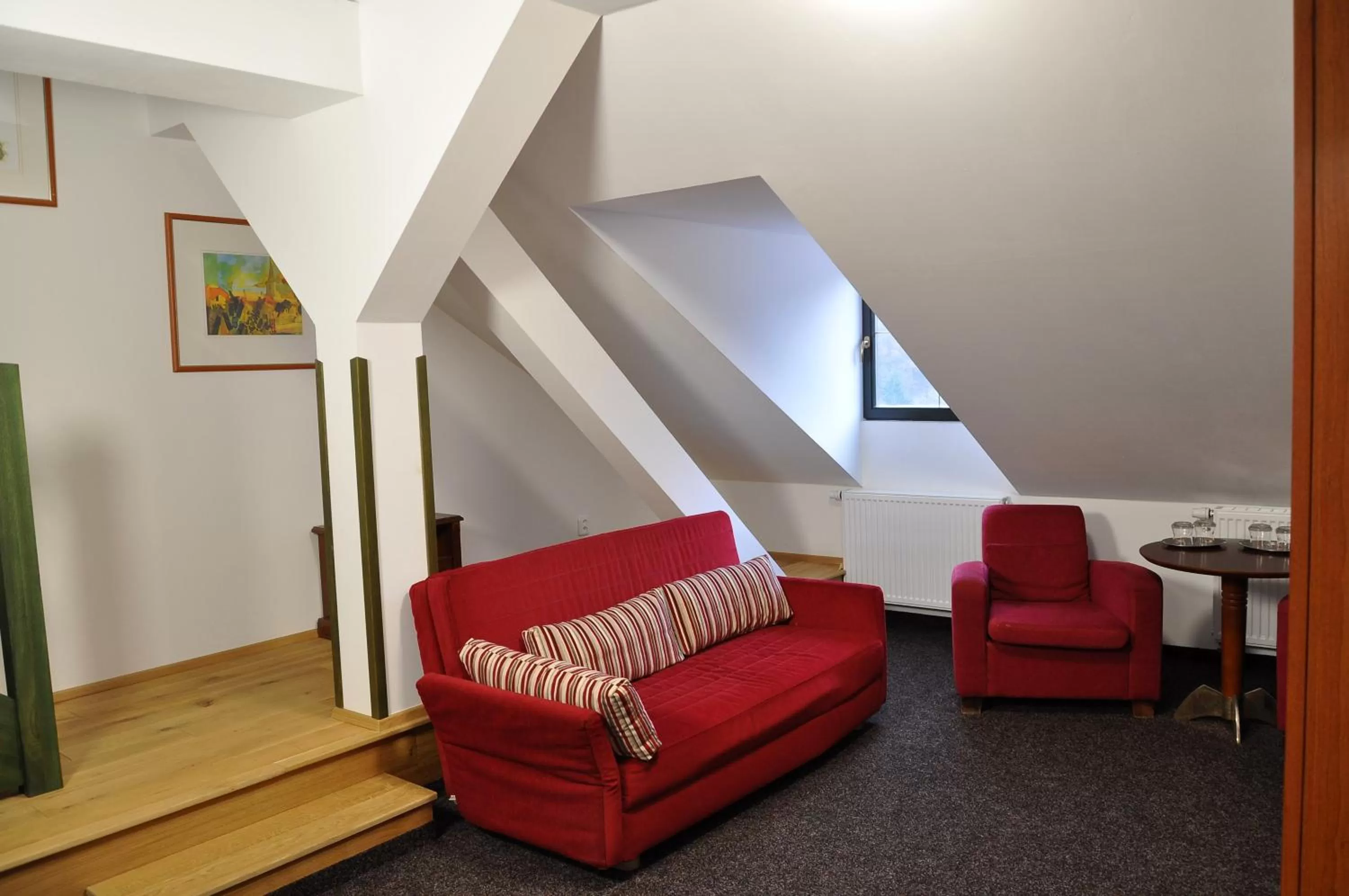 Living room in Hotel U Bílého koně