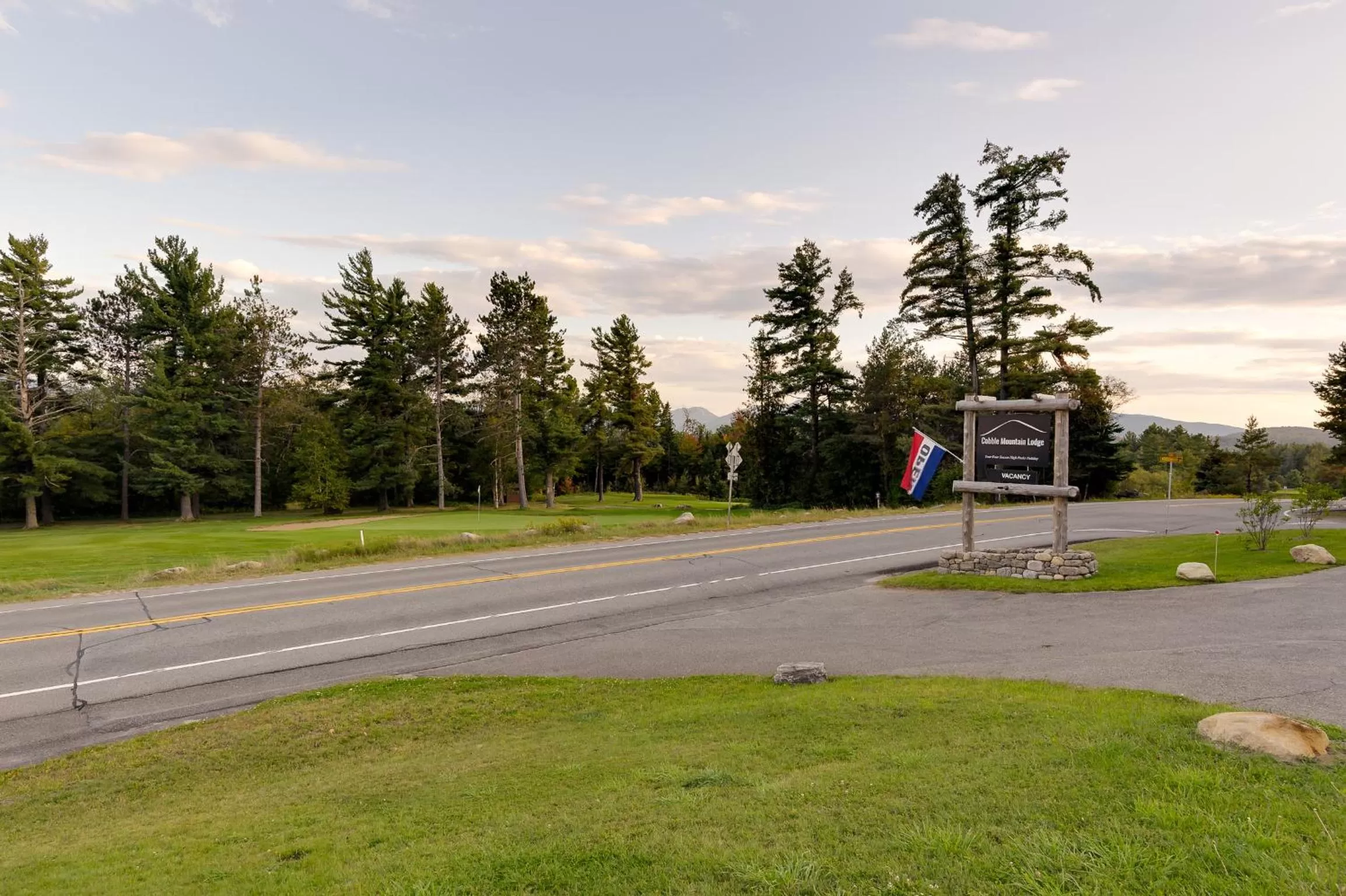 Property logo or sign in Cobble Mountain Lodge