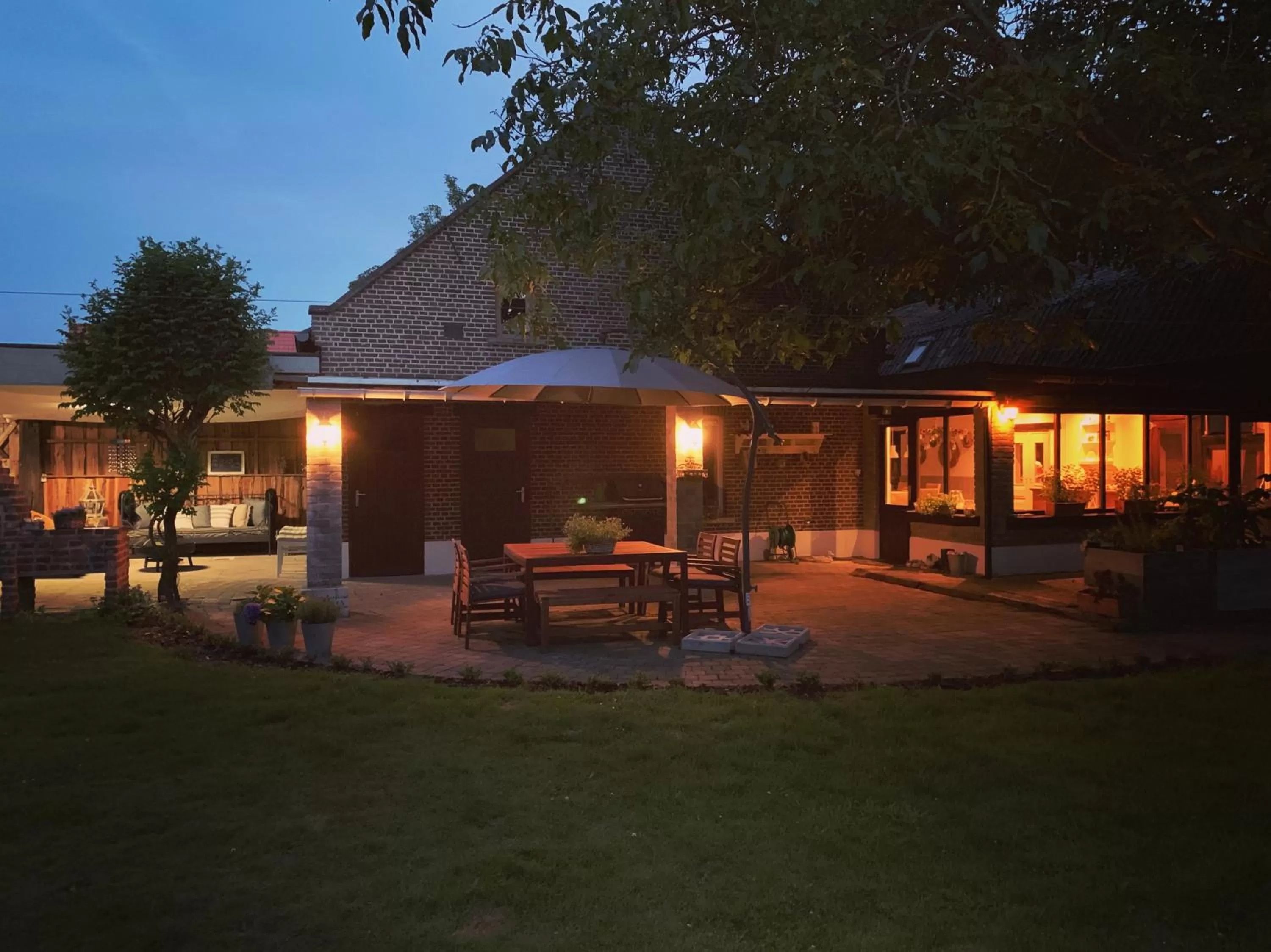 Garden in B&B Dageraad