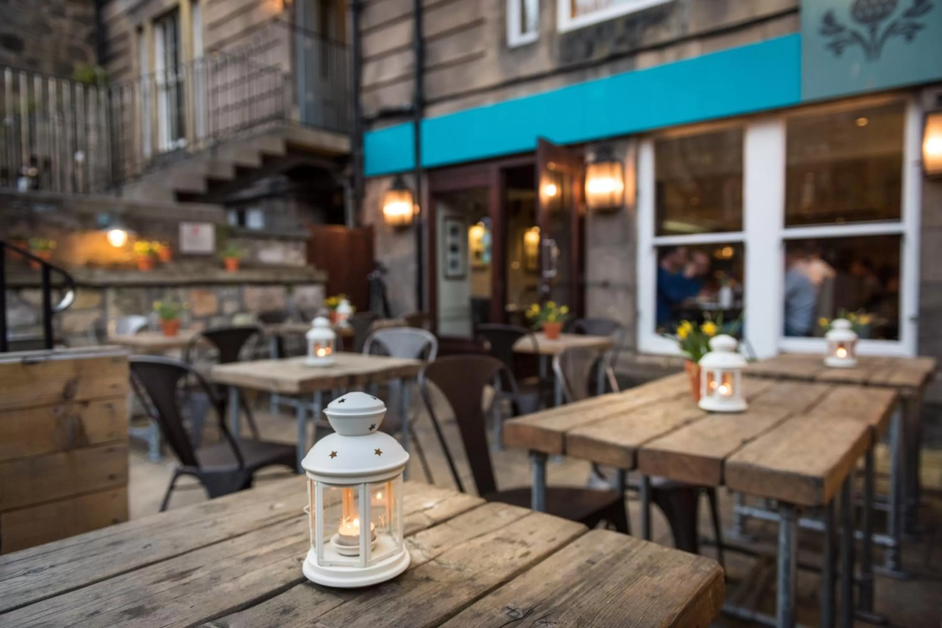 Patio in Ardgowan Hotel