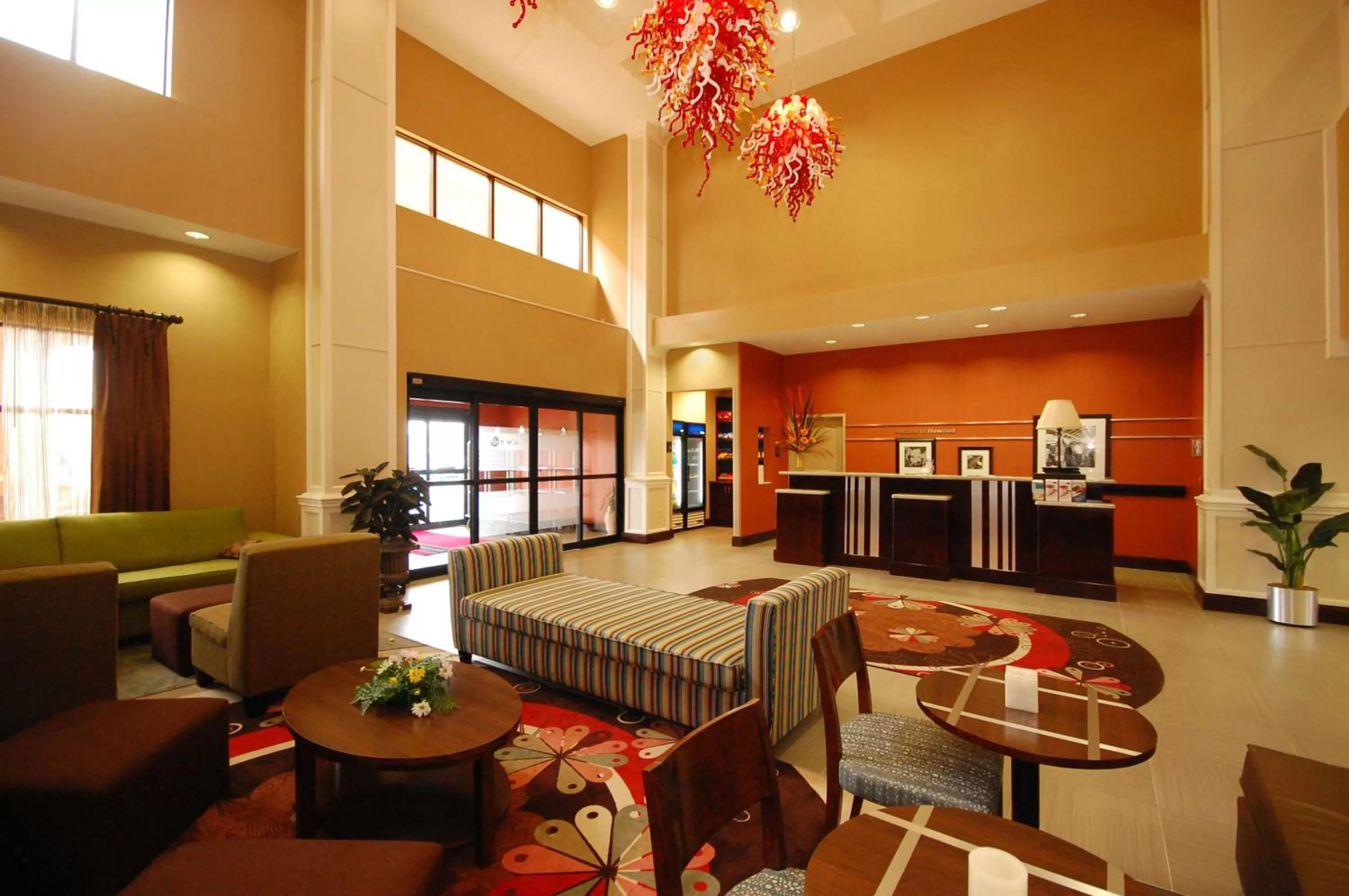 Lobby or reception in Hampton Inn Jackson/Flowood - Airport Area MS