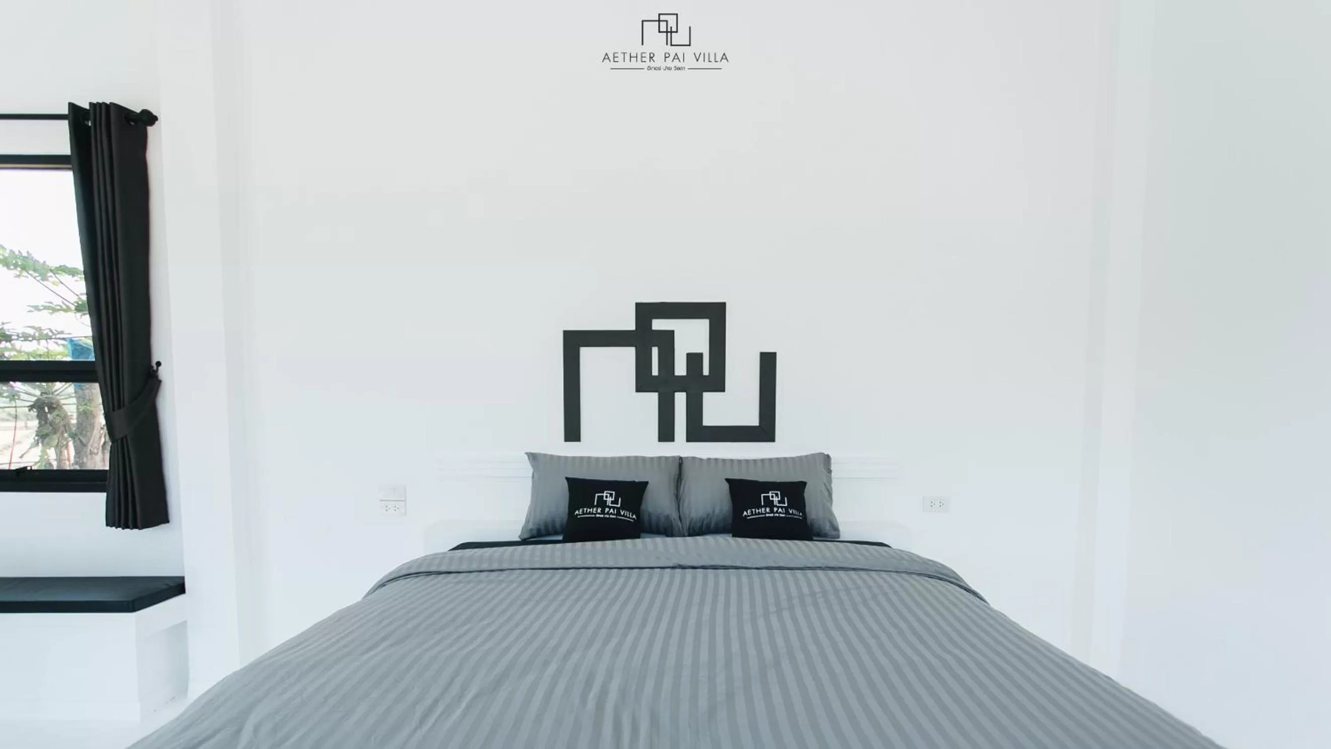 Bed in Aether Pai Villa