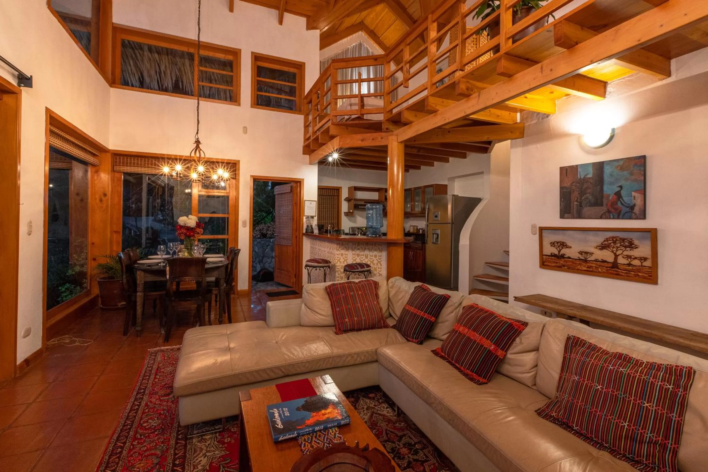 Living room in Balam Ya