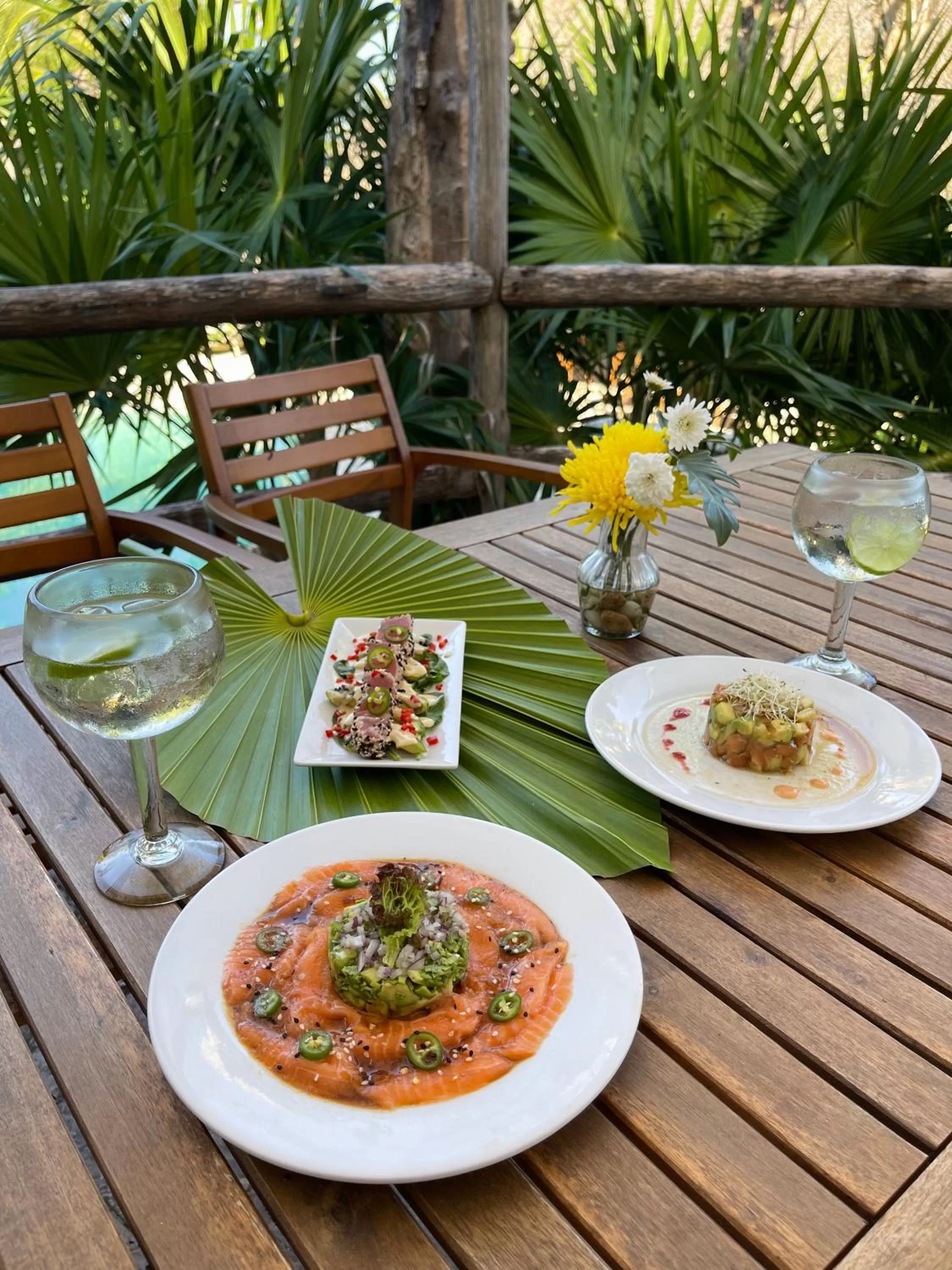 Food in Sueños Tulum