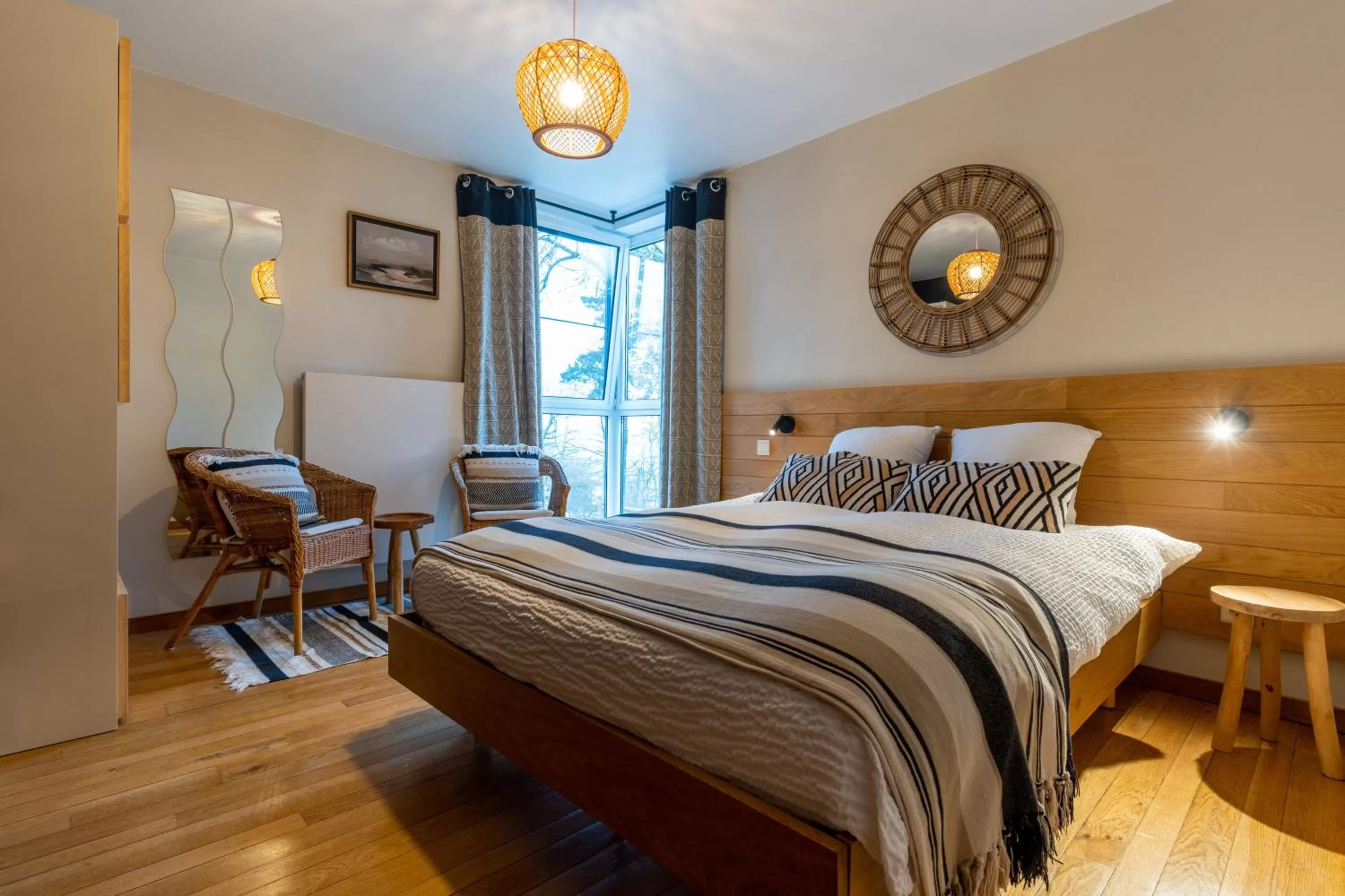 Bedroom, Bed in Ardenne BnB suite 1 à 4 personnes