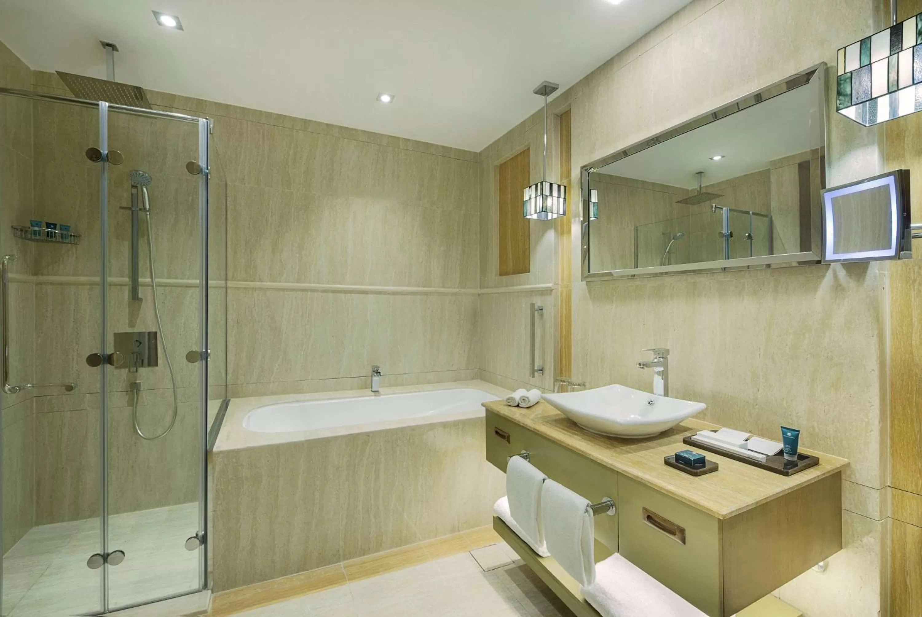 Bathroom in Wyndham Doha West Bay