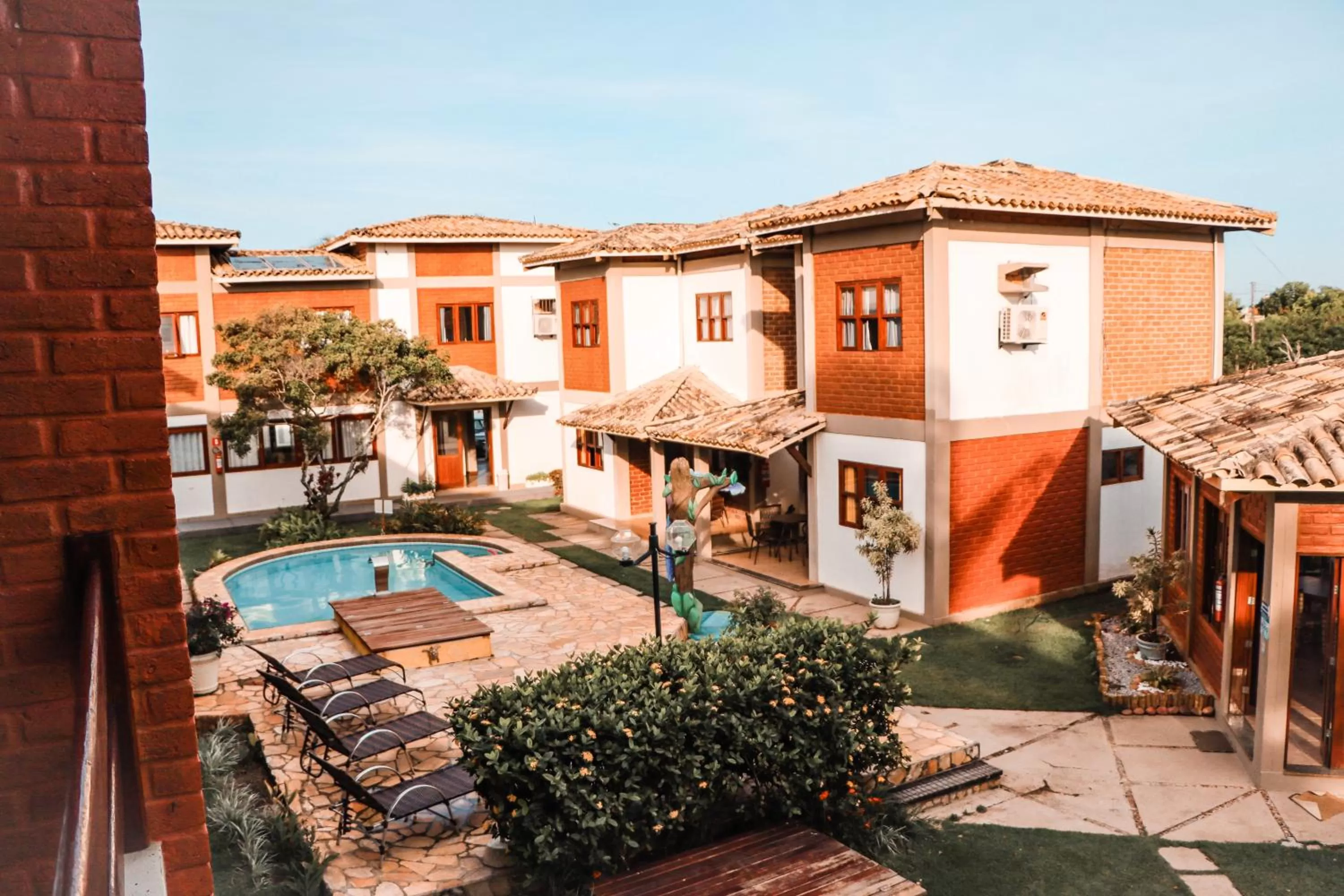 Garden view in Pousada e Chale Porto Paraiso