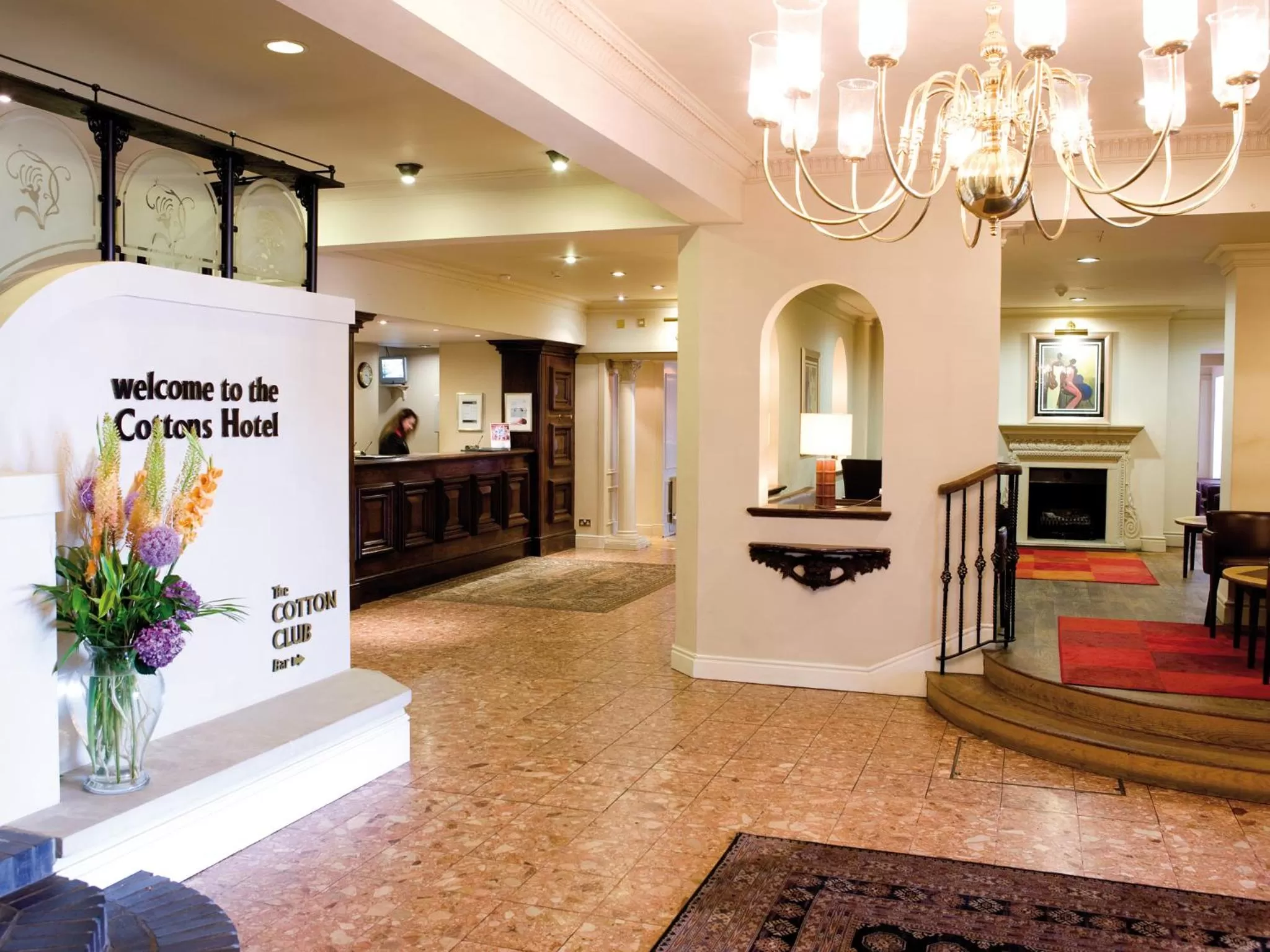 Lobby or reception in Cottons Hotel and Spa