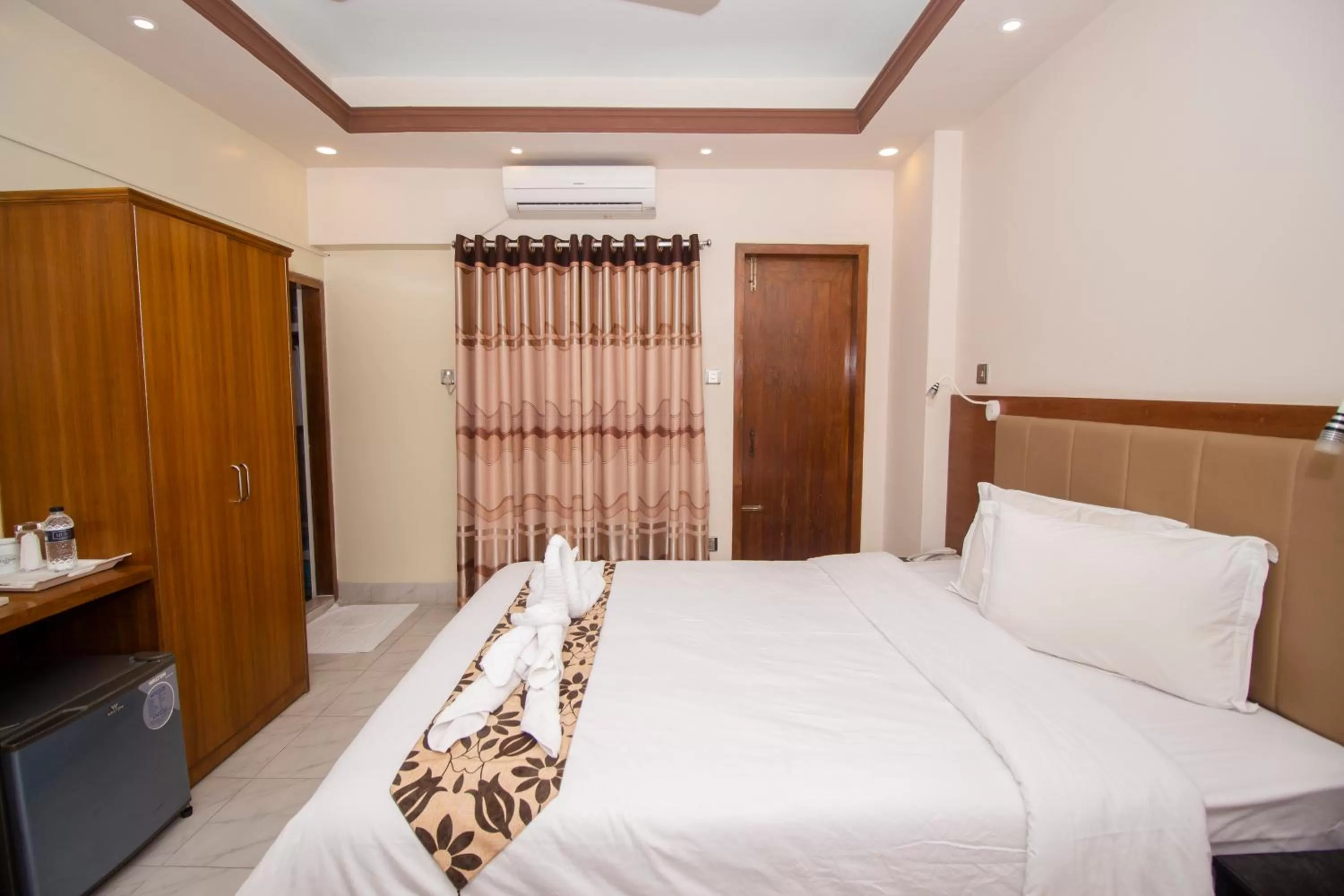 Bed in Memento Residence