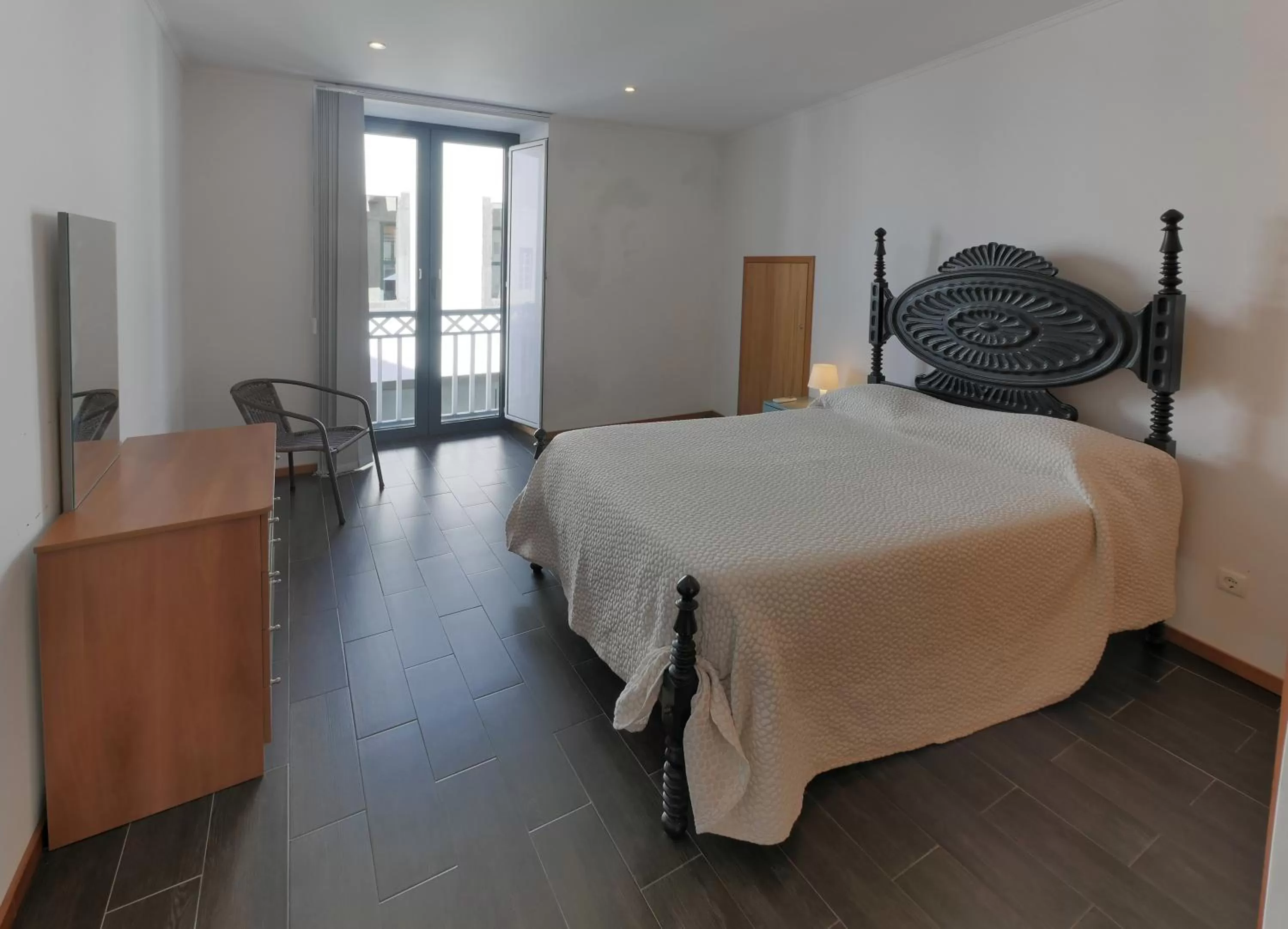 Bed in Faial Marina Apartments 1