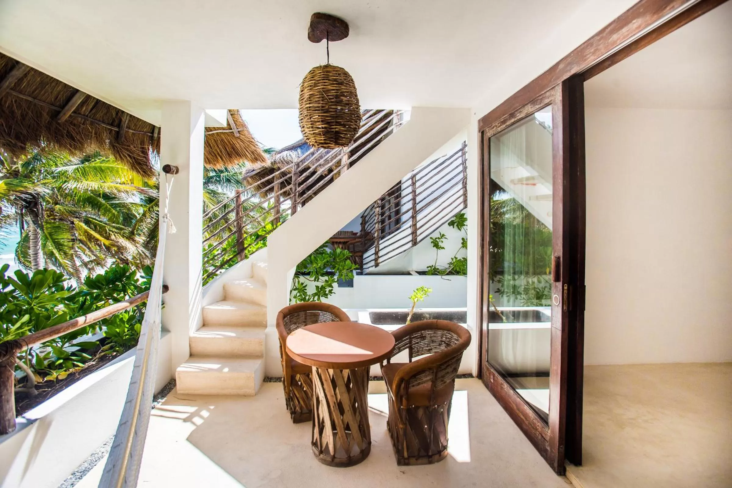 Balcony/Terrace in The Beach Tulum Hotel