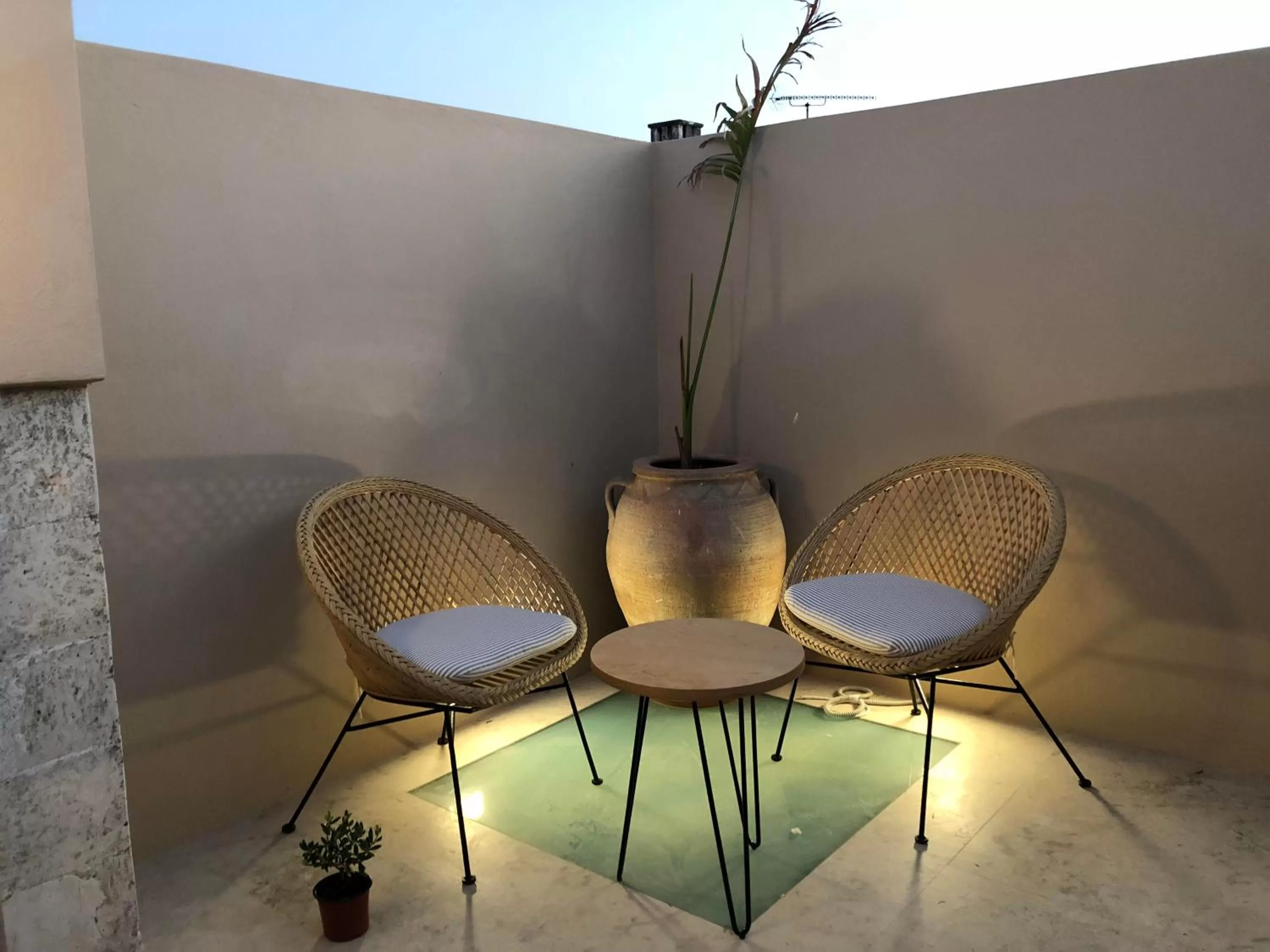 Seating Area in Neratze Hammam Suites