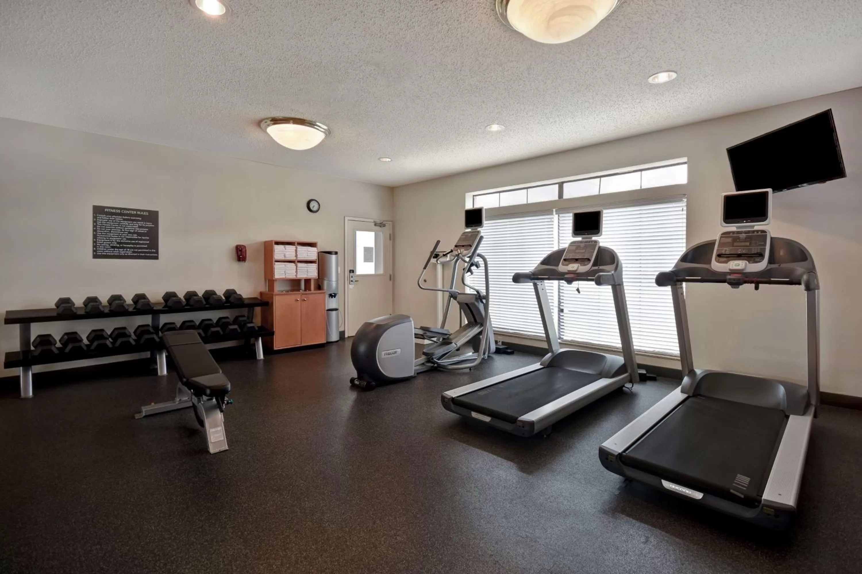 Fitness centre/facilities in Homewood Suites By Hilton HOU Intercontinental Airport