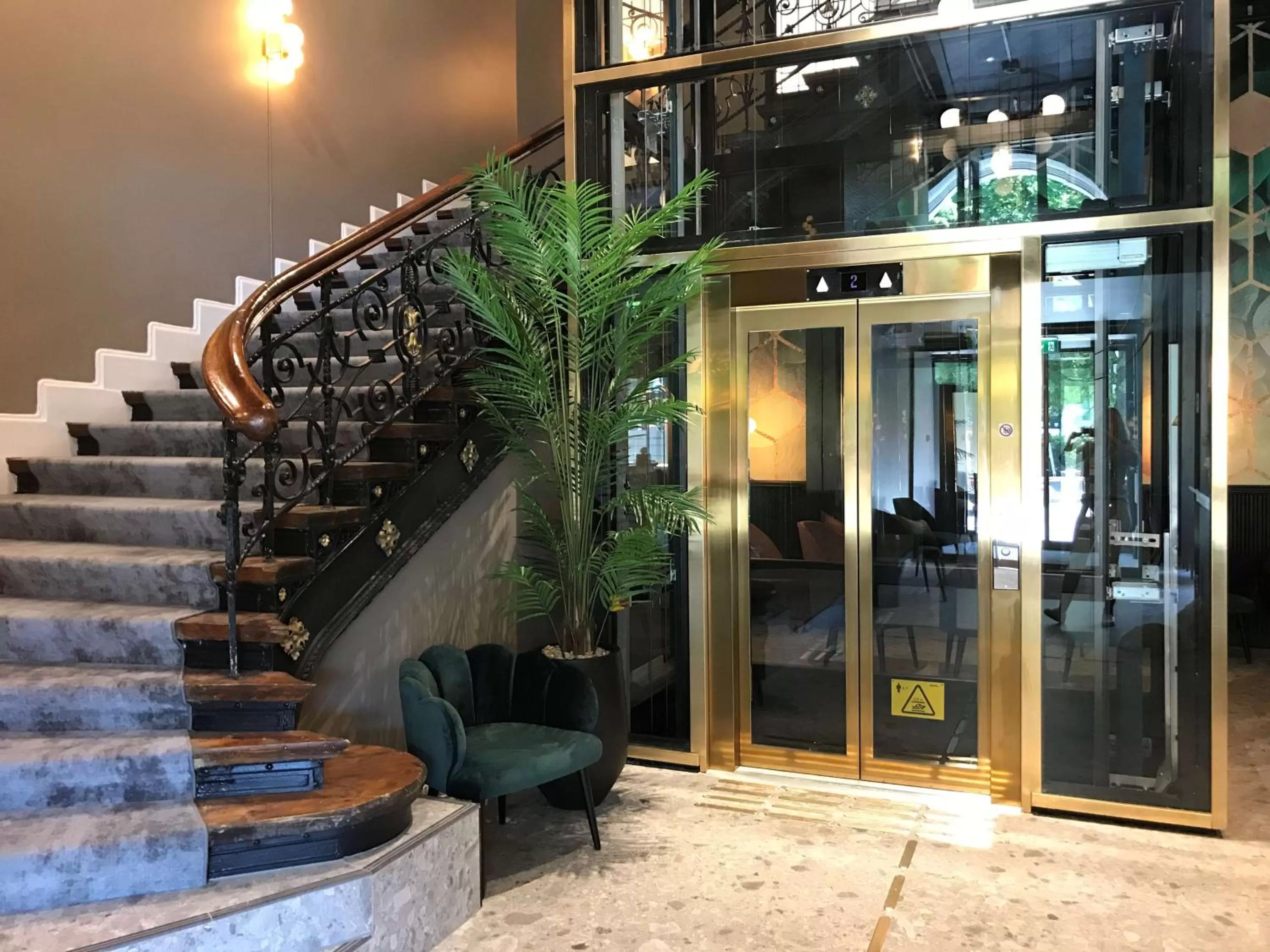 Lobby or reception in Karl Johan Hotel