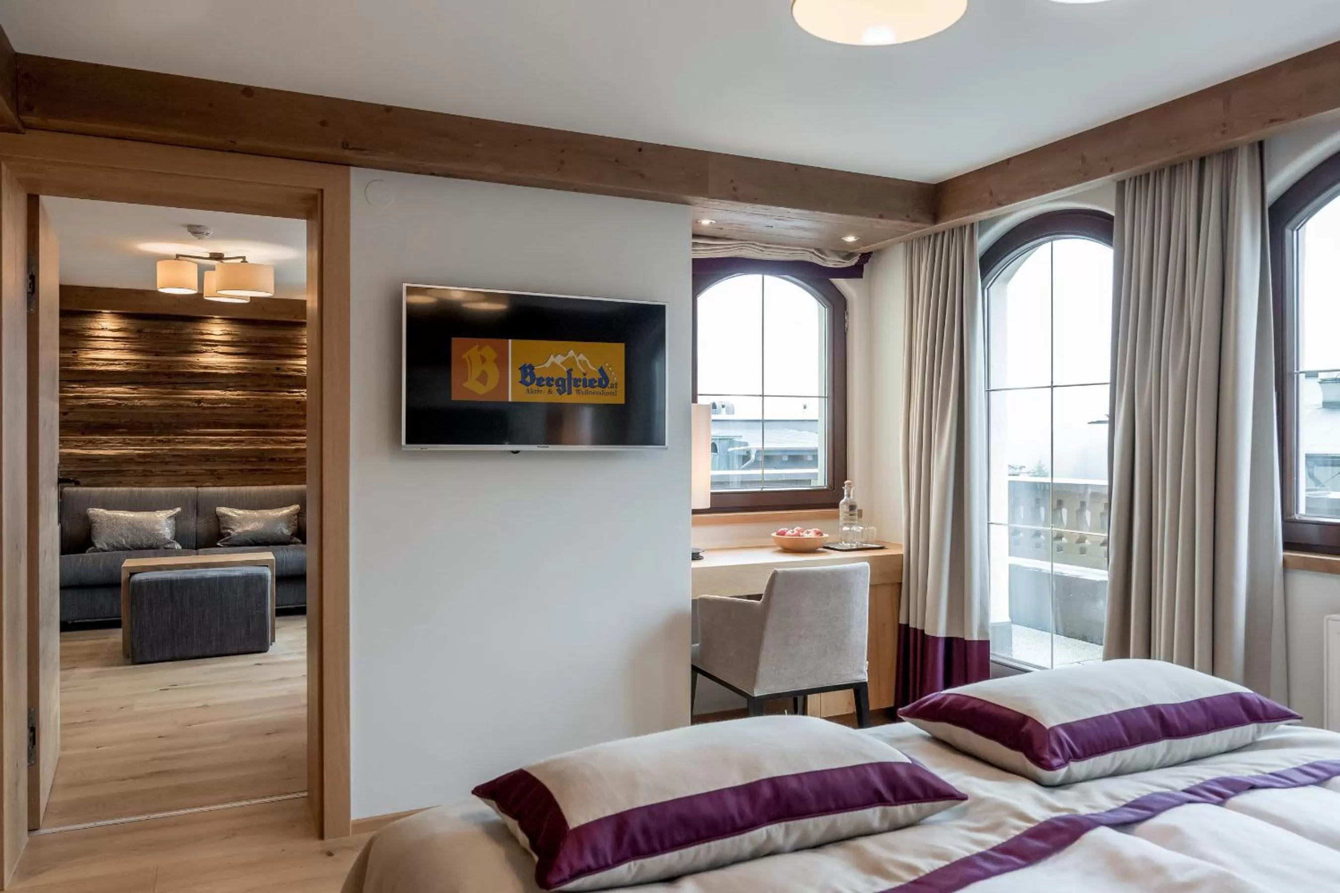 Bed in Aktiv- & Wellnesshotel Bergfried