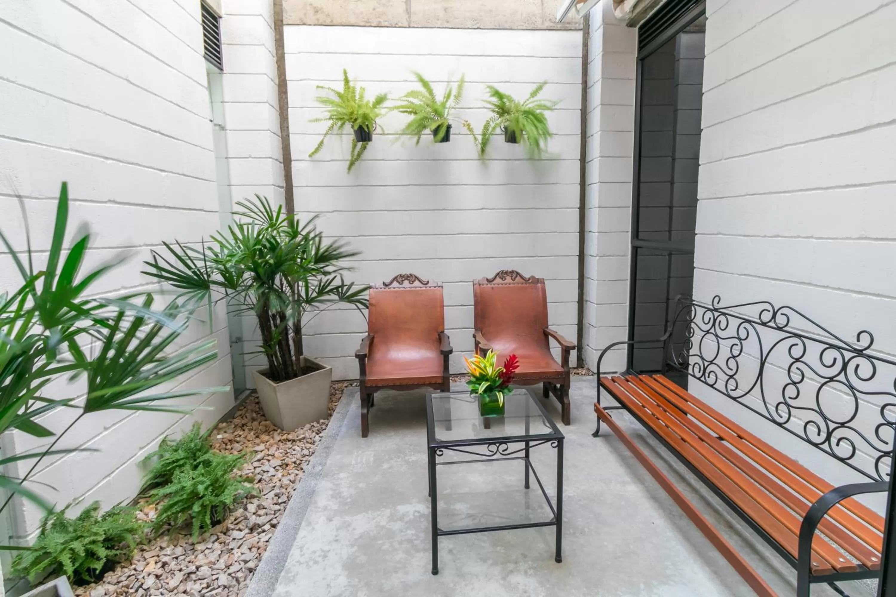 Patio in Hotel Casa Vallecaucana