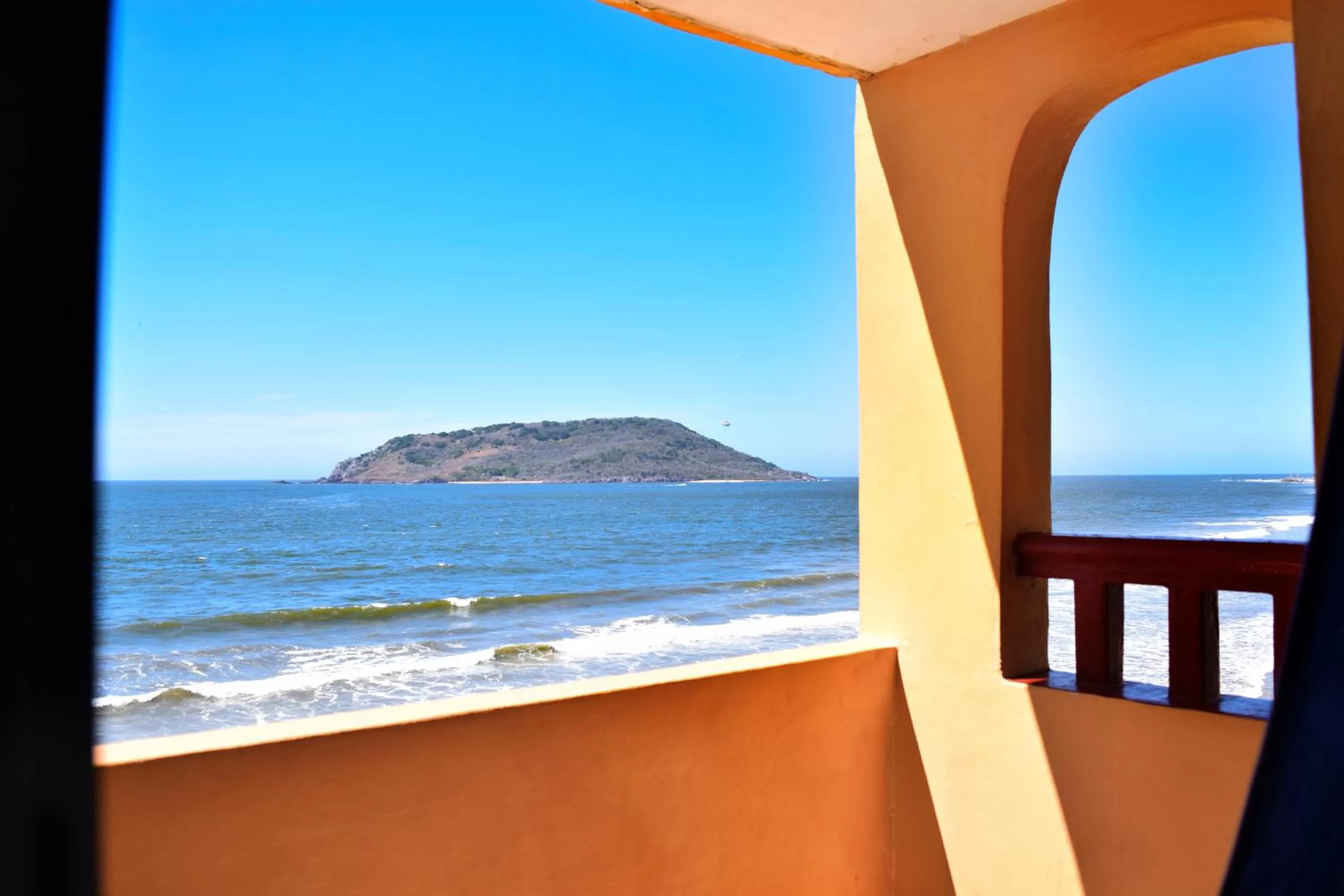 Sea view in Costa de Oro Beach Hotel